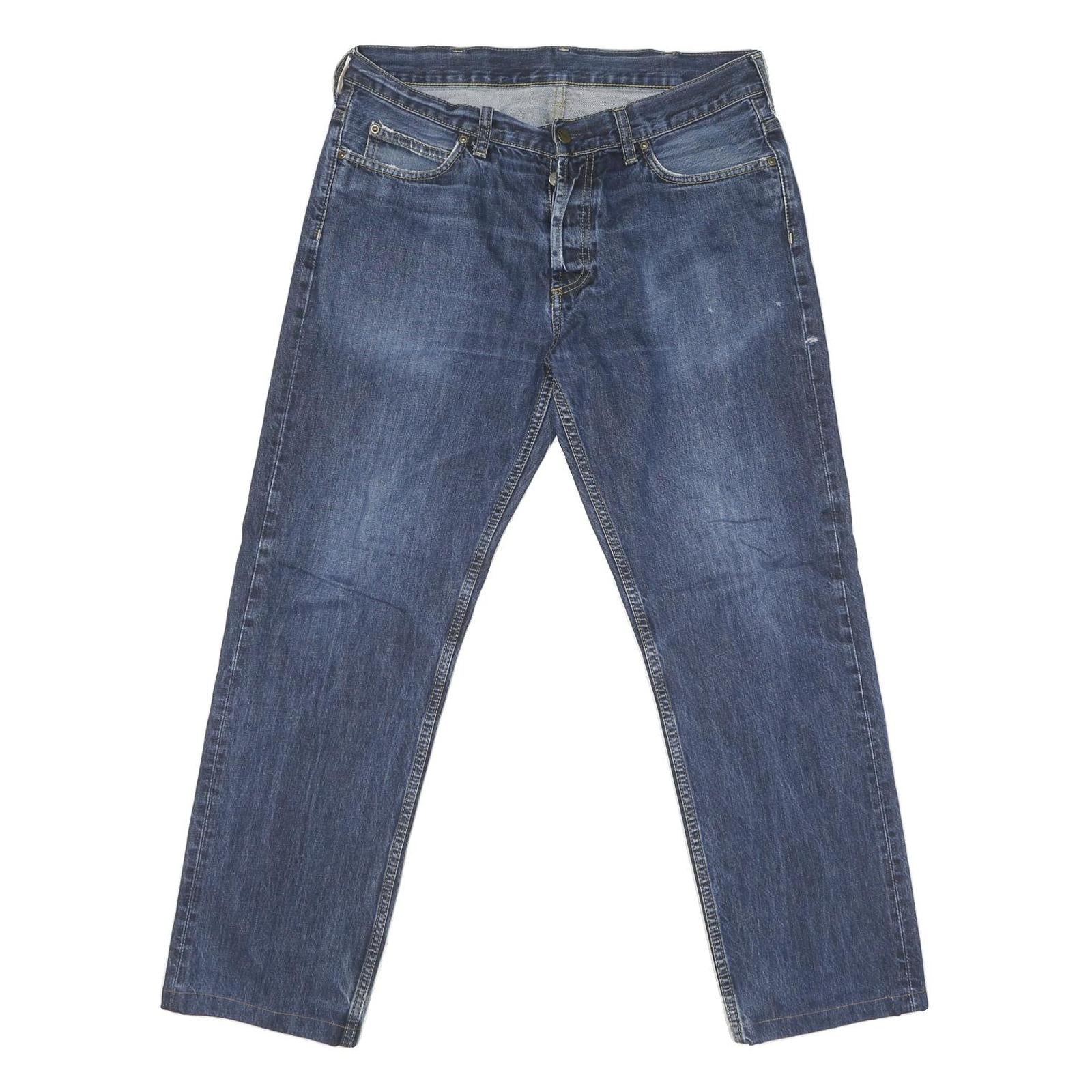 Buy CARHARTT Mens Jeans Blue Regular Straight Denim W32 L29 Button Cotton Blend Refurbished - $49.39 CARHARTT Mens Jeans Blue Regular Straight Denim W32 L29 Button Cotton Blend Refurbished - N/A refurbished available on Cerqular