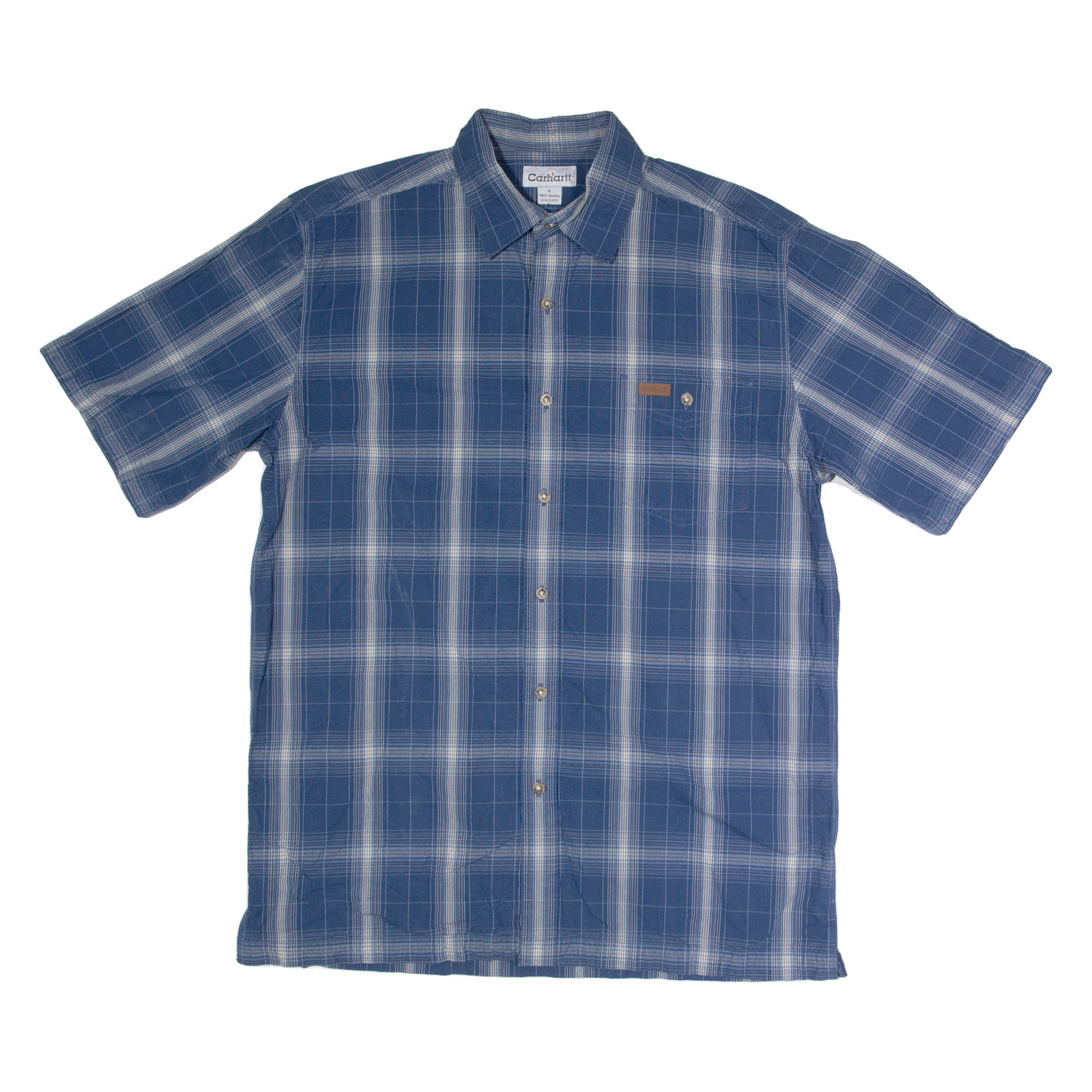 Buy CARHARTT Mens Shirt Blue Check L Refurbished - $51.99 CARHARTT Mens Shirt Blue Check L Refurbished - N/A refurbished available on Cerqular