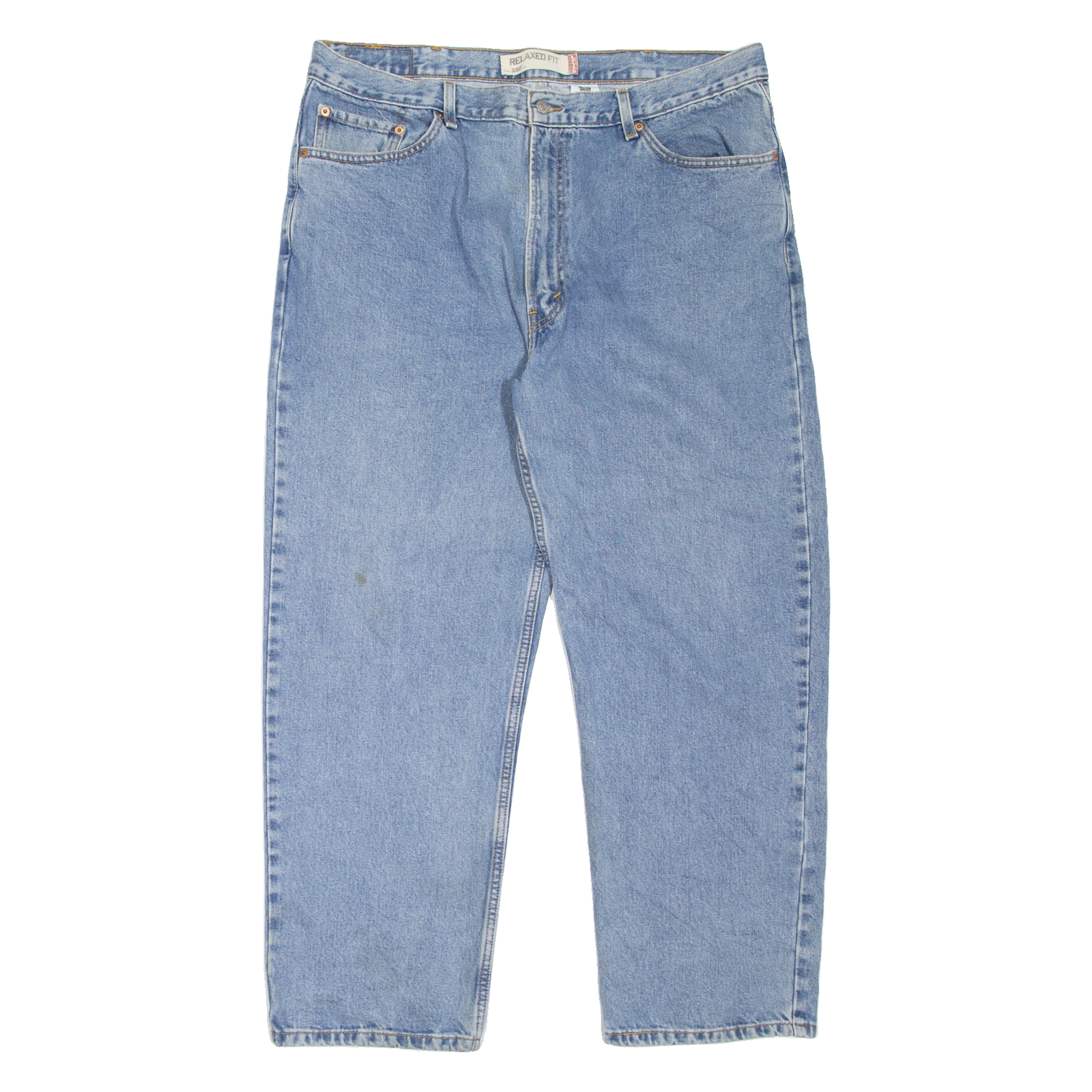 LEVI'S 550 Jeans Mens Blue Relaxed Tapered W40 L30 Refurbished - N/A refurbished available on Cerqular