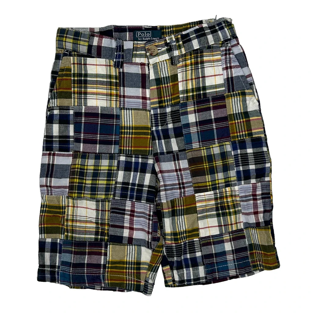 Buy Age 7 Polo By Ralph Lauren Checked Shorts - Small Multicoloured Cotton Refurbished - $11.24 Age 7 Polo By Ralph Lauren Checked Shorts - Small Multicoloured Cotton Refurbished - Thrifted (note: this is a term often used to describe second- refurbished available on Cerqular