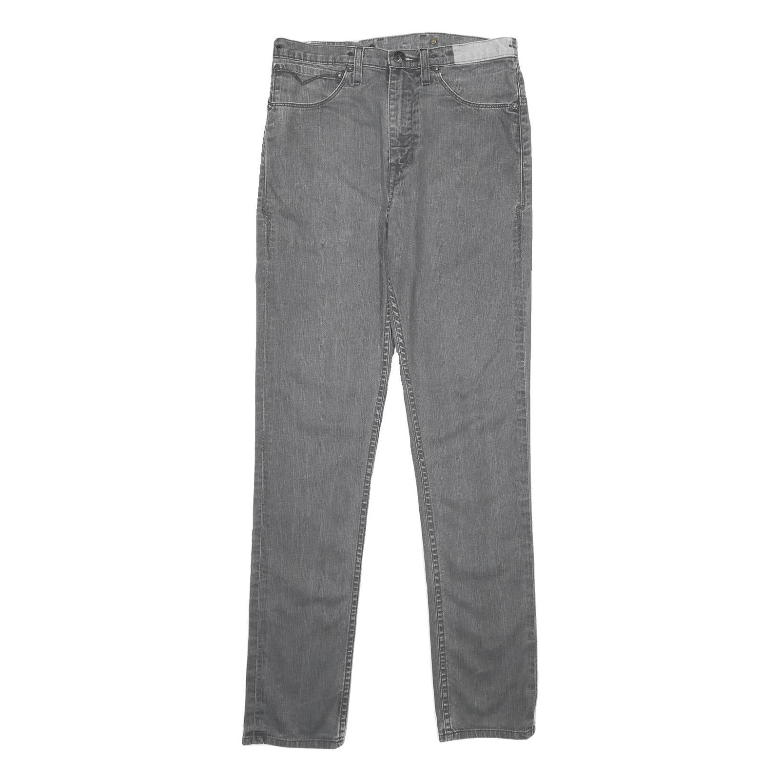 LEVI'S Blue Star Mens Jeans Grey Regular Straight Denim Medium W30 L32 Refurbished - N/A refurbished available on Cerqular