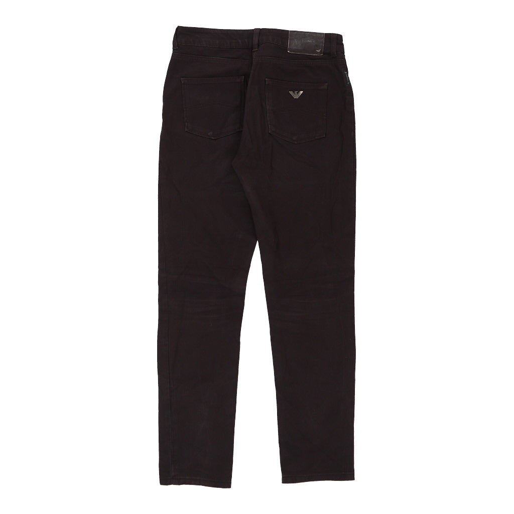 Armani Jeans Jeans - 30W UK 8 Brown Cotton | Size: UK 8 Refurbished - N/A (Preloved Designer is not a specific brand, it refurbished available on Cerqular