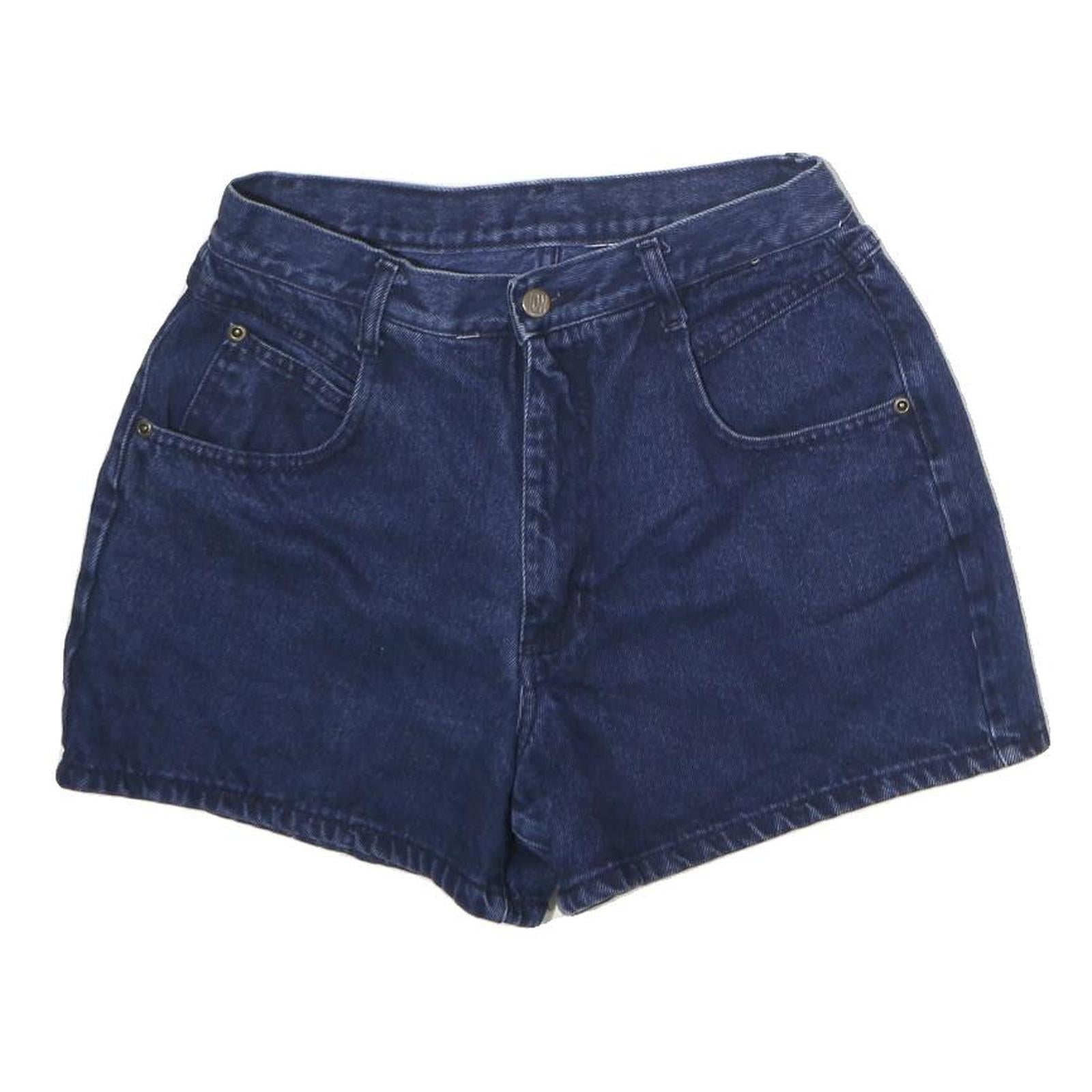 Womens Blue Cotton Denim Casual Shorts L W28 Summer Wear Refurbished - N/A refurbished available on Cerqular