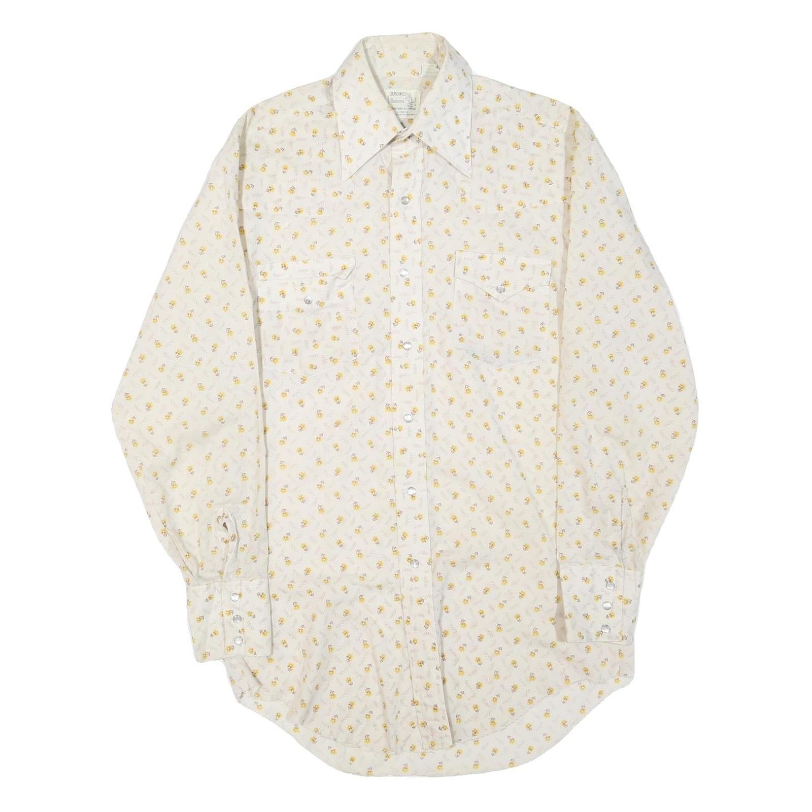 Buy Mens Cream Shirt Cotton Blend M Patterned Classic Fit Long Sleeve Button Closure Refurbished - $19.49 Mens Cream Shirt Cotton Blend M Patterned Classic Fit Long Sleeve Button Closure Refurbished - N/A refurbished available on Cerqular