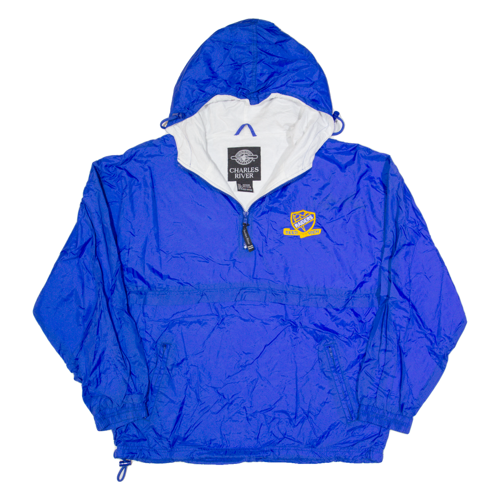 Buy CHARLES RIVER Reed High Raiders Mens Anorak Jacket Blue 90s USA Hooded M Refurbished - $36.39 CHARLES RIVER Reed High Raiders Mens Anorak Jacket Blue 90s USA Hooded M Refurbished - N/A refurbished available on Cerqular