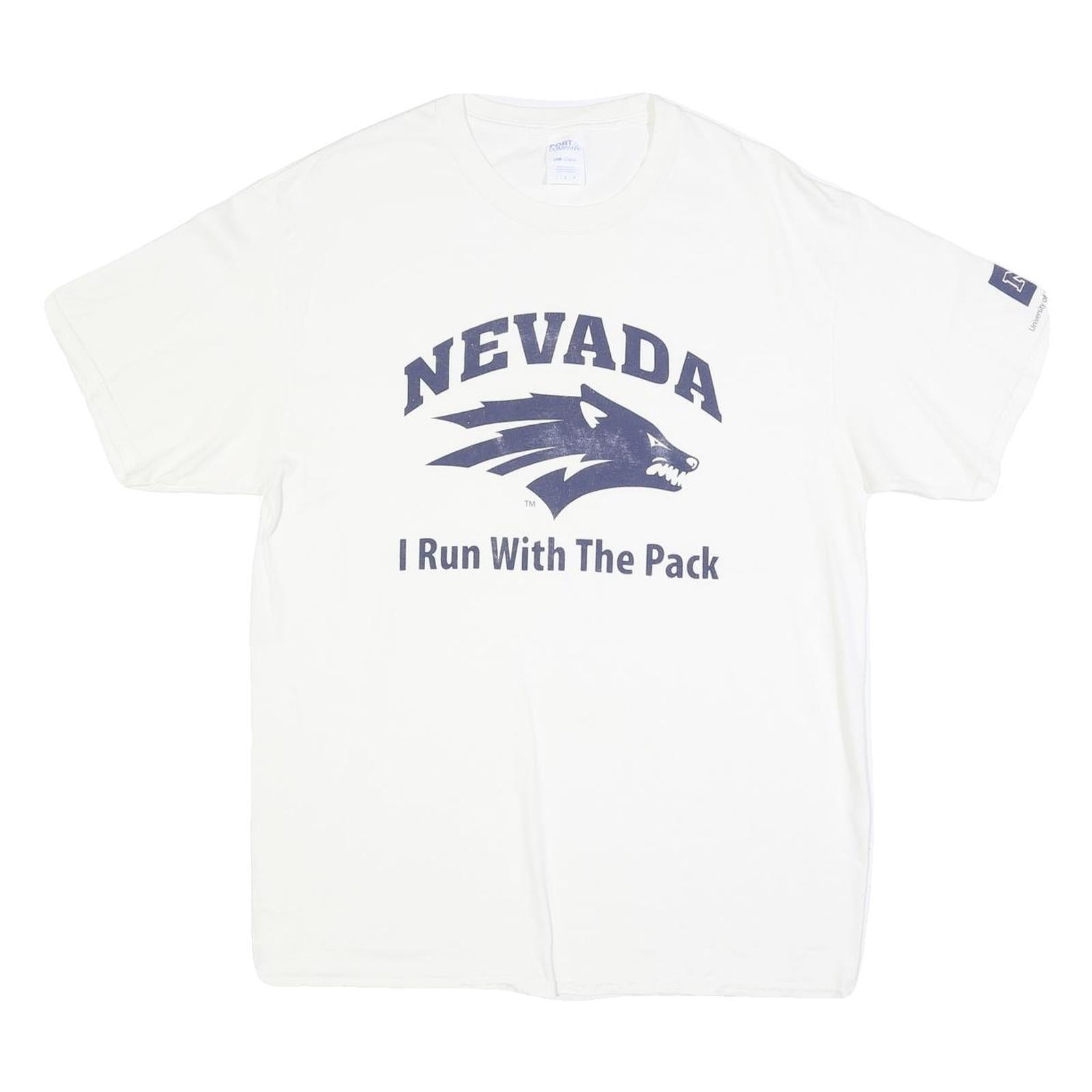 Buy PORT & COMPANY Mens White Nevada Graphic T-Shirt L Short Sleeve Crew Neck Refurbished - $11.69 PORT & COMPANY Mens White Nevada Graphic T-Shirt L Short Sleeve Crew Neck Refurbished - N/A refurbished available on Cerqular