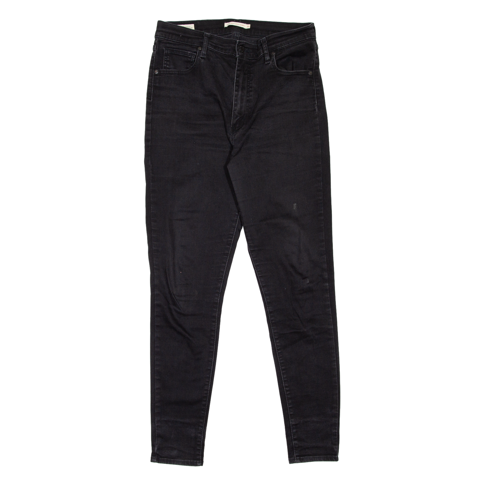 LEVI'S Mile High Premium Womens Jeans Black Slim Skinny W32 L30 Refurbished - N/A refurbished available on Cerqular