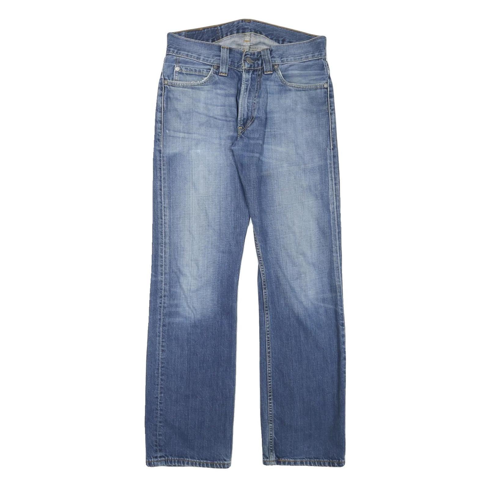 LEVI'S Mens Regular Fit Blue Denim Jeans W30 L31 Classic Zip Pockets Refurbished - N/A refurbished available on Cerqular