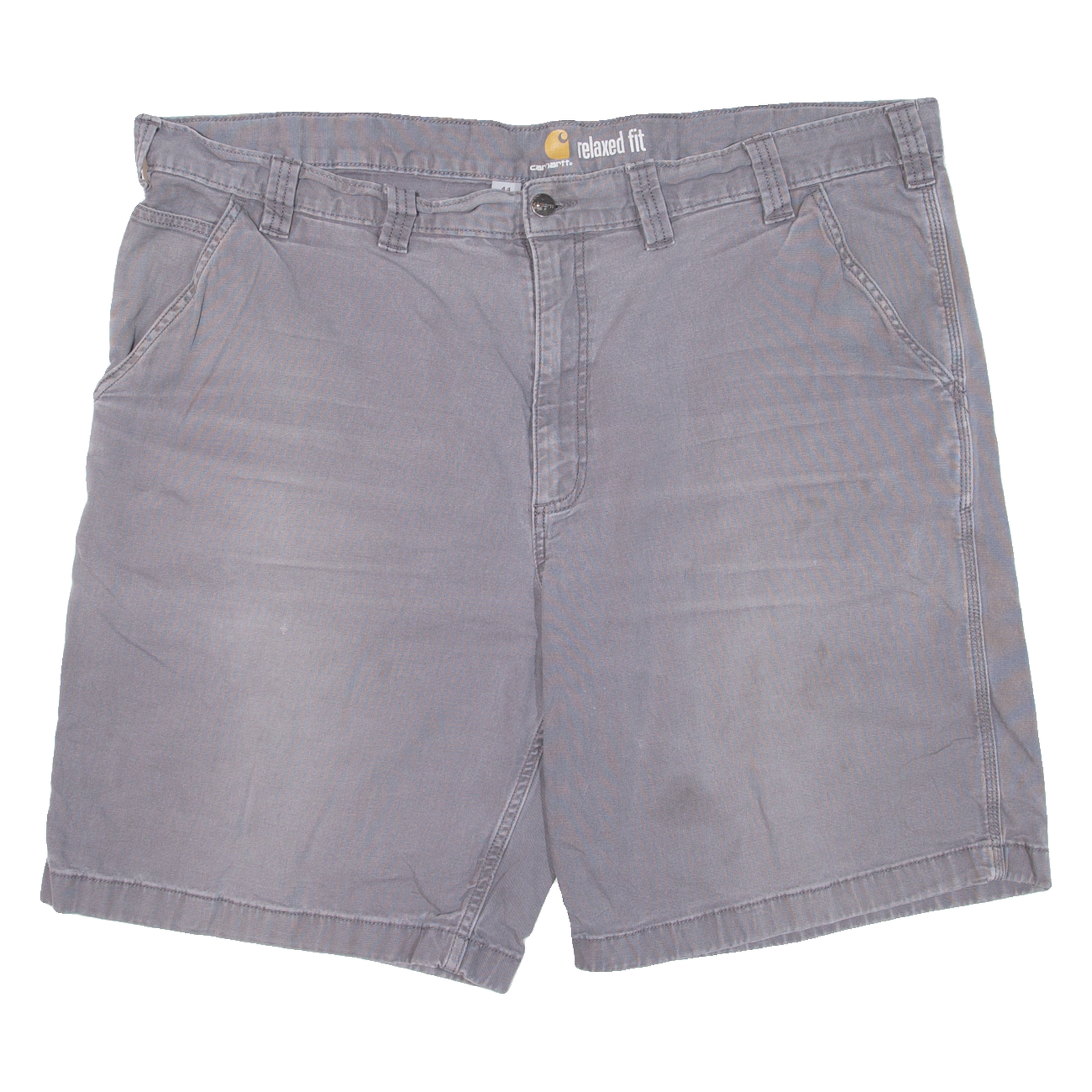 CARHARTT Mens Workwear Shorts Grey Relaxed 2XL W44 Refurbished - N/A refurbished available on Cerqular