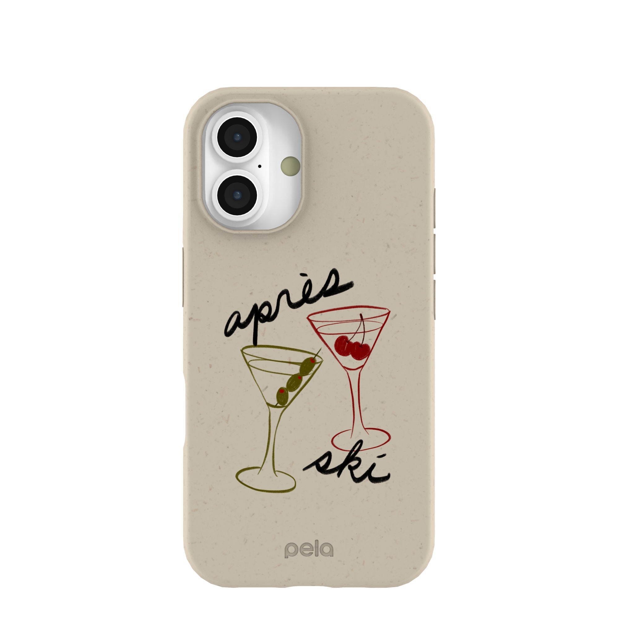 London Fog Apres Ski iPhone 16 Case Refurbished - Pela Case refurbished available on Cerqular