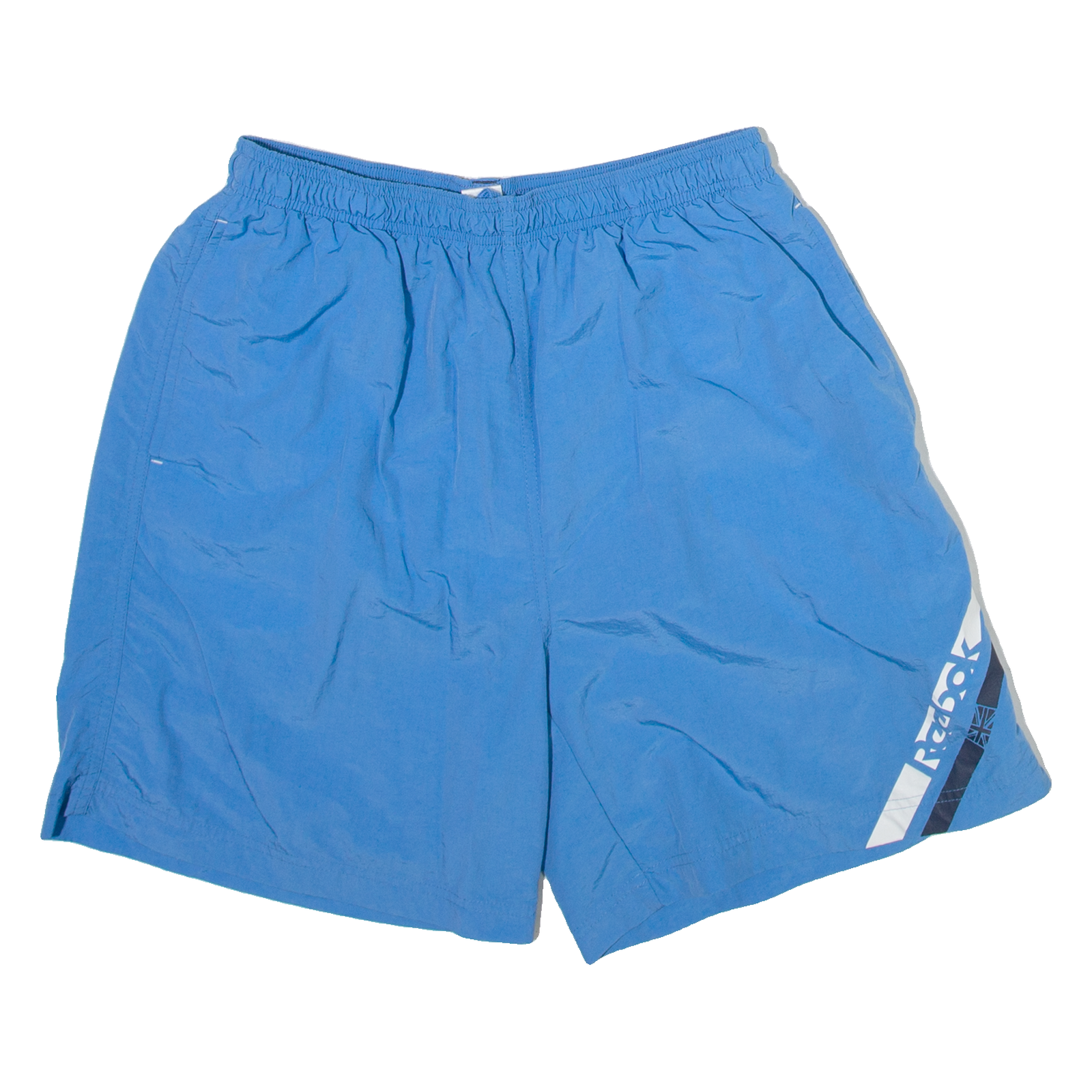 REEBOK Mens Swimming Shorts Blue L W28 Refurbished - N/A refurbished available on Cerqular