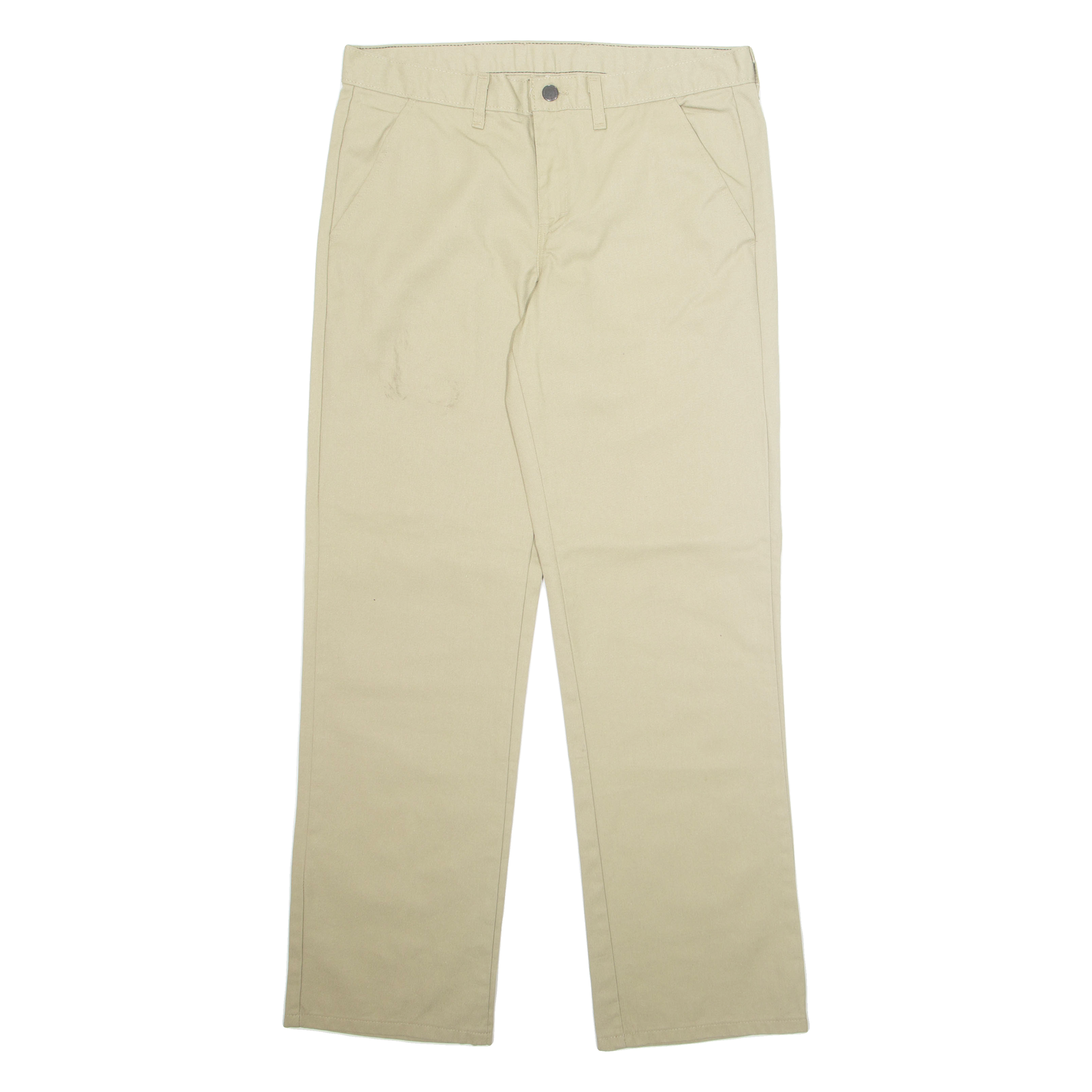 DICKIES Workwear Mens Trousers Beige Regular Straight W32 L32 Refurbished - N/A refurbished available on Cerqular