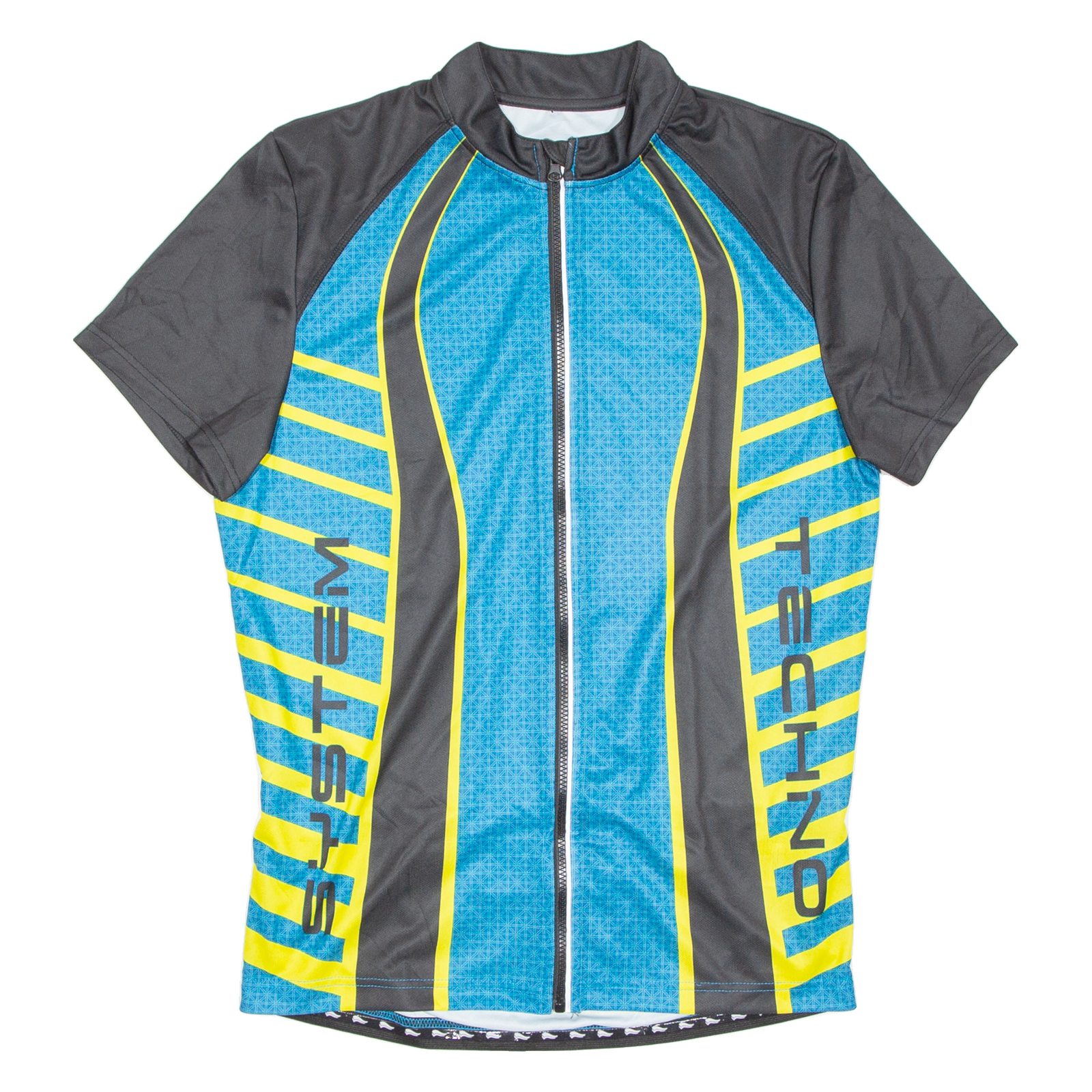 Cycling Mens Jersey Blue Full Zip L Refurbished - N/A refurbished available on Cerqular