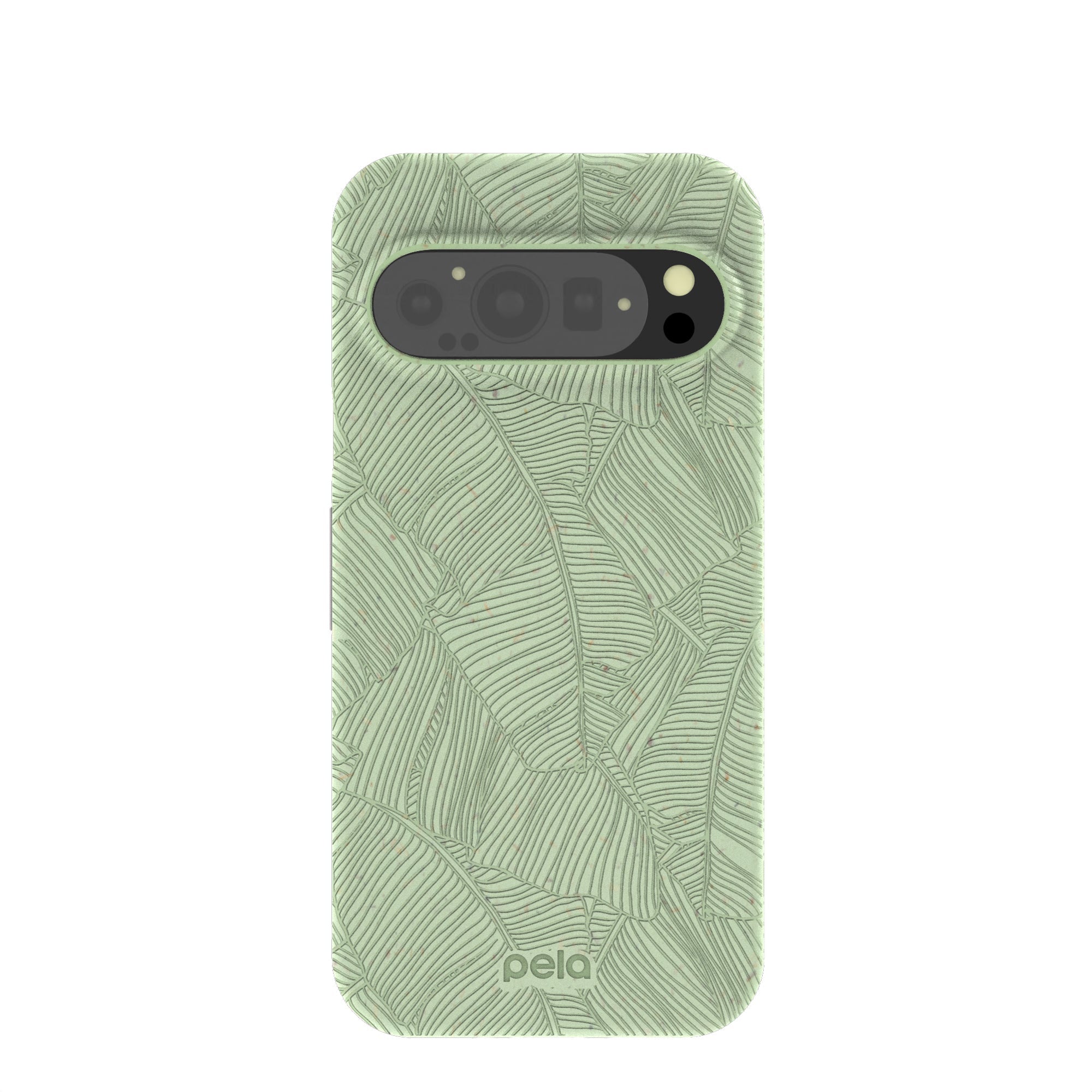 Buy Sage Green Lushy Leaves Google Pixel 9/9 Pro Case Refurbished - $65.00 Sage Green Lushy Leaves Google Pixel 9/9 Pro Case Refurbished - Pela Case refurbished available on Cerqular