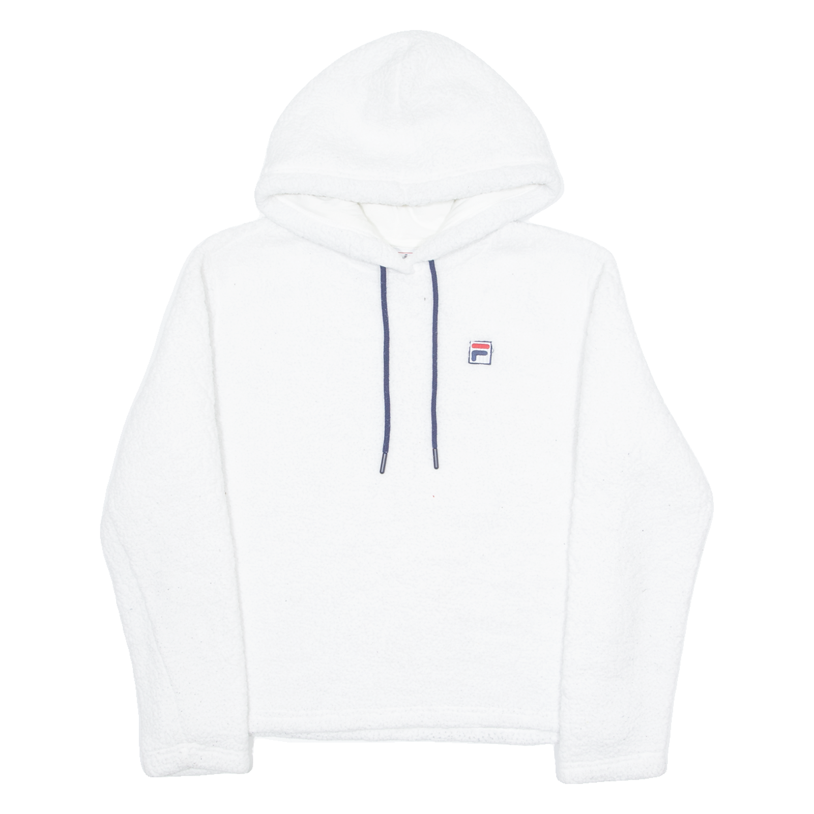 FILA Fluffy Womens White Hoodie S Refurbished - N/A refurbished available on Cerqular