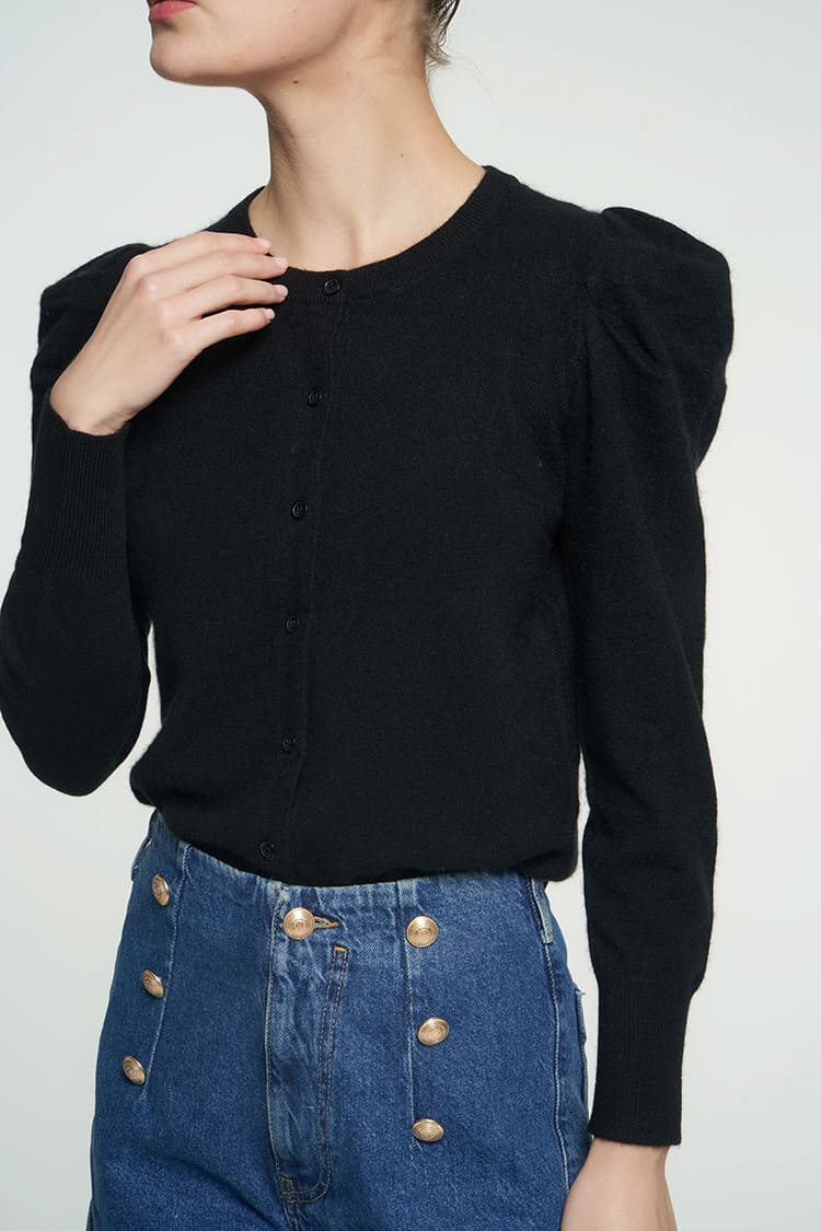 Cardigan C13 Cora Black | Color: BLACK | Size: M Refurbished - N/A (I could not find a well-known brand with this name refurbished available on Cerqular