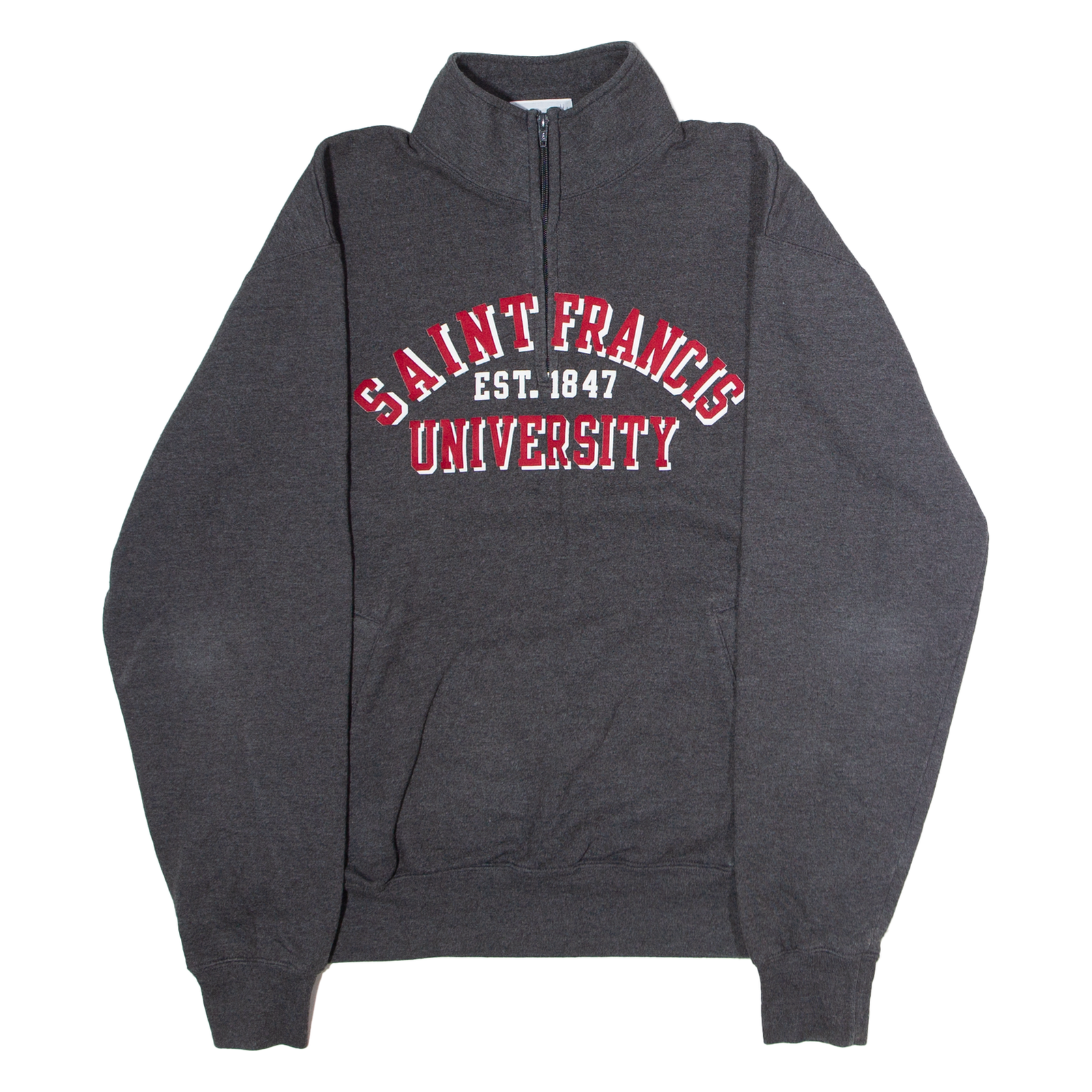 Buy CHAMPION Saint Francis University Mens Sweatshirt Grey 1/4 Zip USA L Refurbished - $28.59 CHAMPION Saint Francis University Mens Sweatshirt Grey 1/4 Zip USA L Refurbished - N/A refurbished available on Cerqular