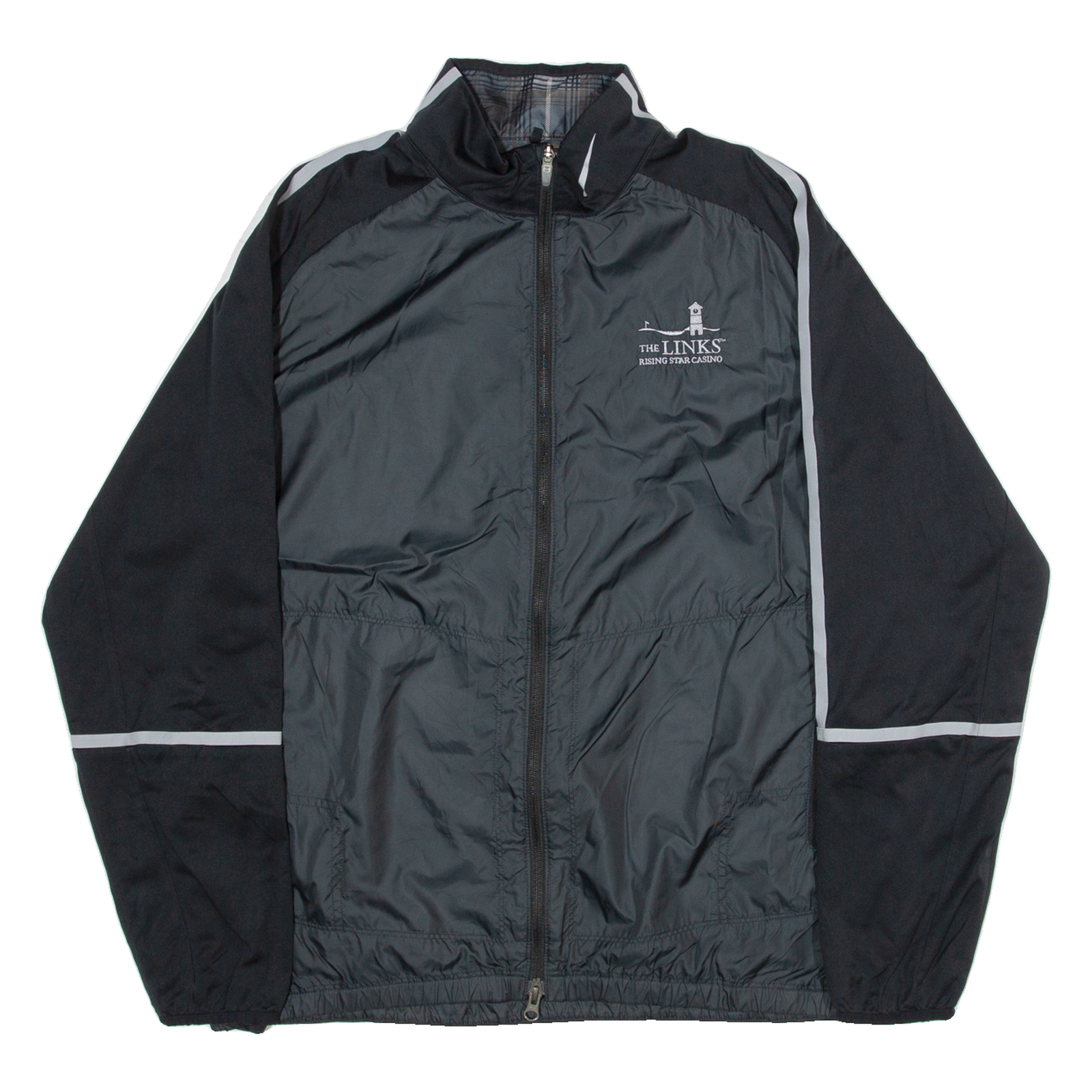 NIKE The Links Rising Star Casino Mens Shell Jacket Black L Refurbished - N/A refurbished available on Cerqular