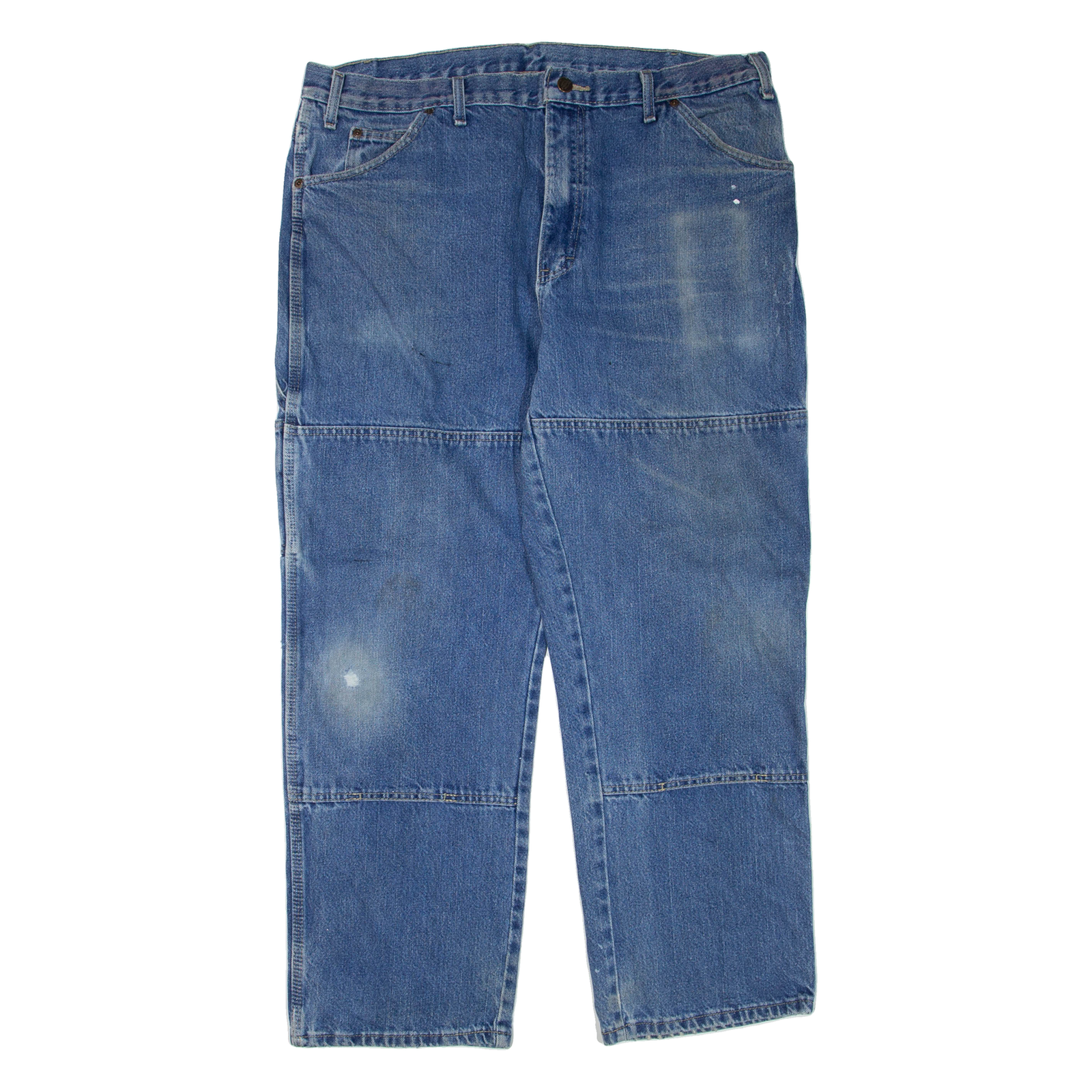 DICKIES Mens Jeans Blue Regular Straight W38 L30 Refurbished - N/A refurbished available on Cerqular