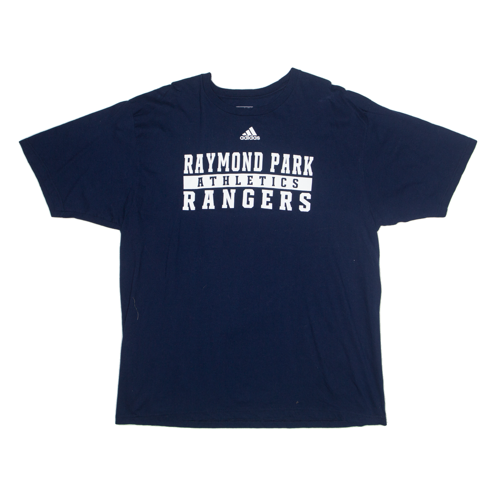 ADIDAS Raymond Park Athletics Rangers Mens T-Shirt Blue USA 2XL Refurbished - N/A refurbished available on Cerqular