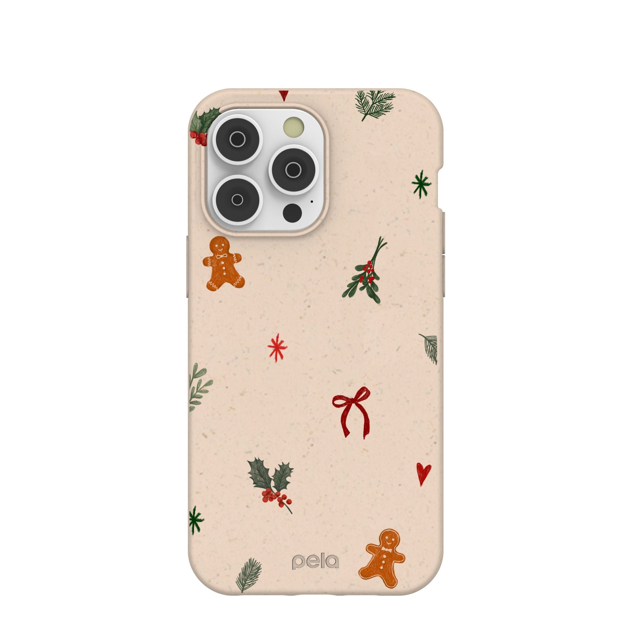 Seashell Be Merry iPhone 14 Pro Max Case Refurbished - Pela Case refurbished available on Cerqular