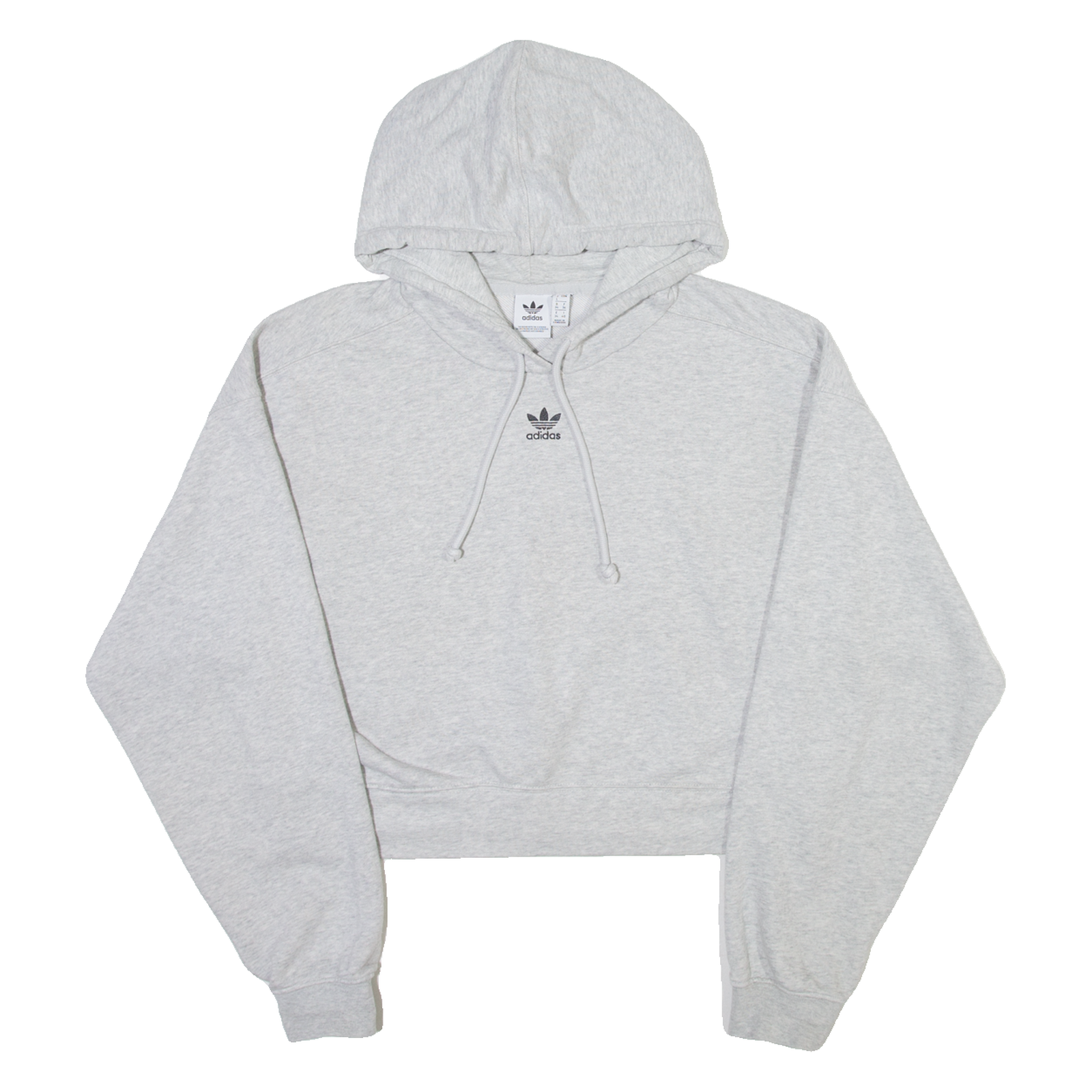 Buy ADIDAS ORIGINALS Cropped Womens Grey Hoodie UK 8 Refurbished - $28.59 ADIDAS ORIGINALS Cropped Womens Grey Hoodie UK 8 Refurbished - N/A refurbished available on Cerqular