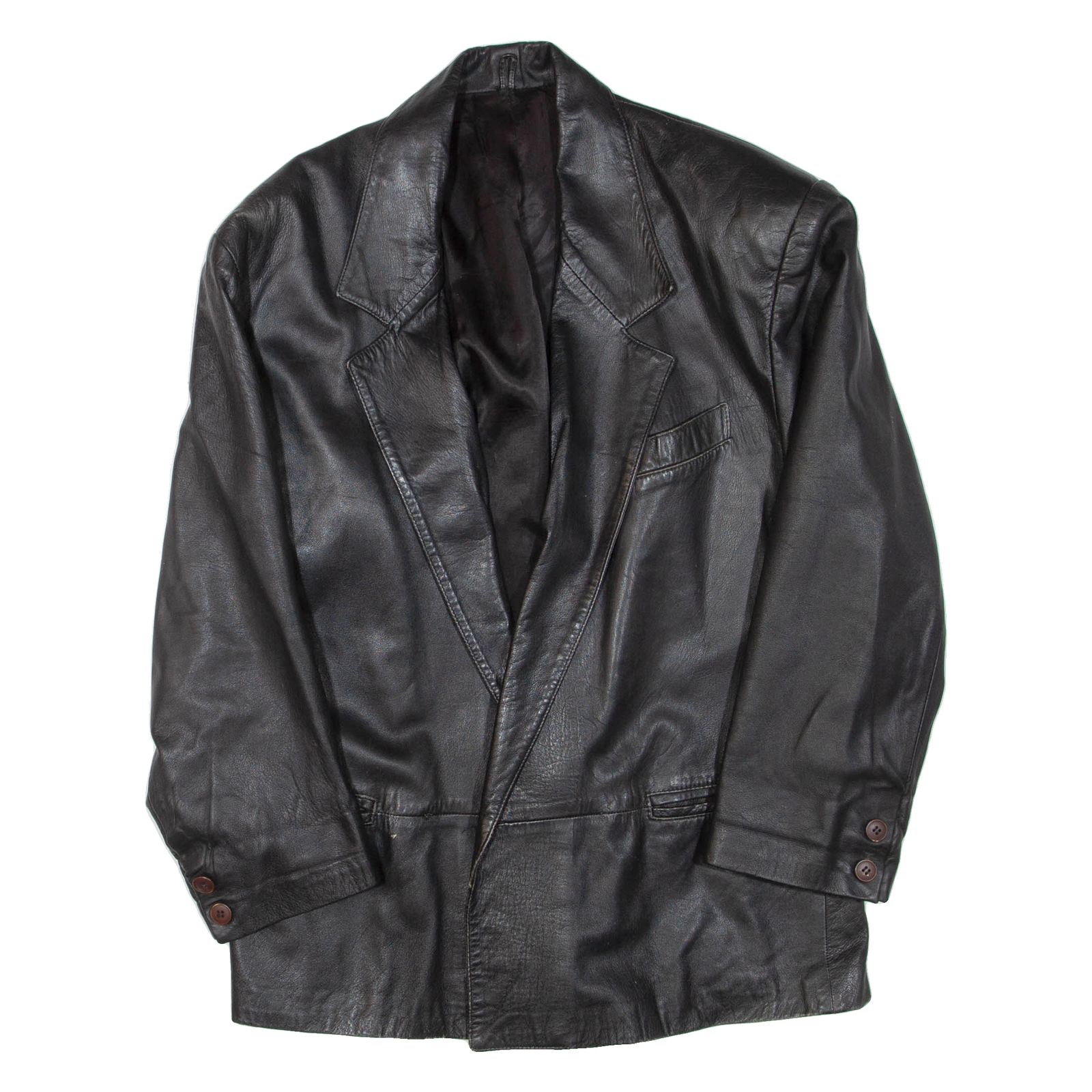 Womens Jacket Black Leather M Refurbished - N/A refurbished available on Cerqular