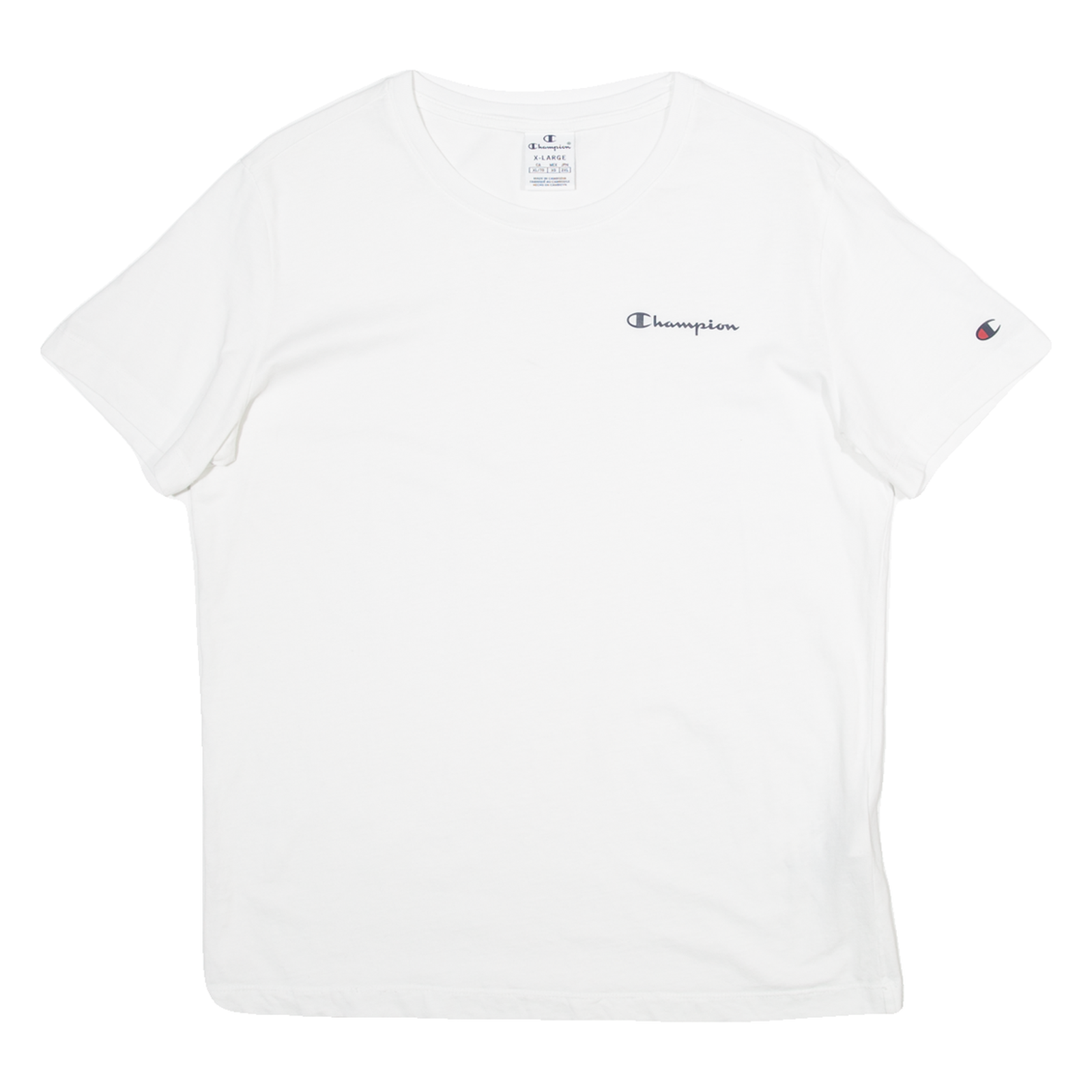CHAMPION Womens T-Shirt White XL Refurbished - N/A refurbished available on Cerqular