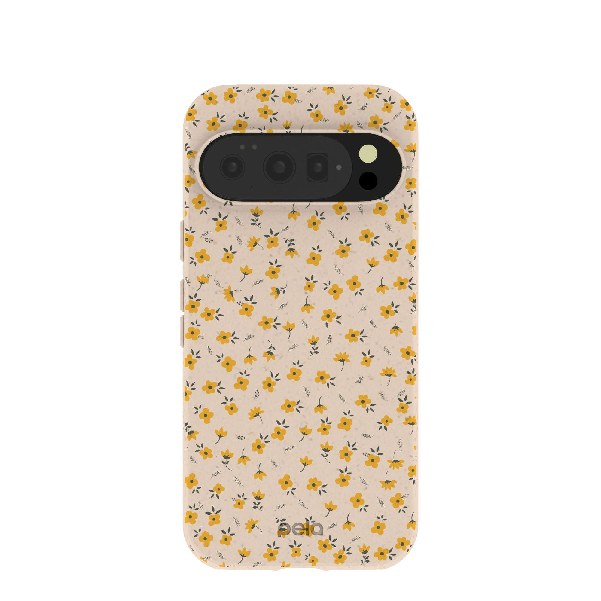 Seashell Little Yellow Flowers Google Pixel 10/10 Pro Case Refurbished - Pela Case refurbished available on Cerqular