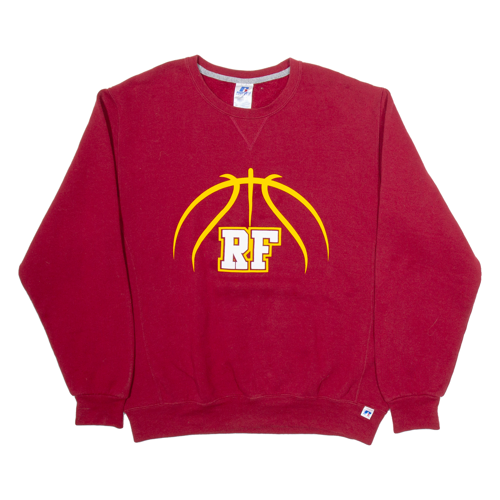 RUSSELL ATHLETIC Mens Sweatshirt Red USA L Refurbished - N/A refurbished available on Cerqular