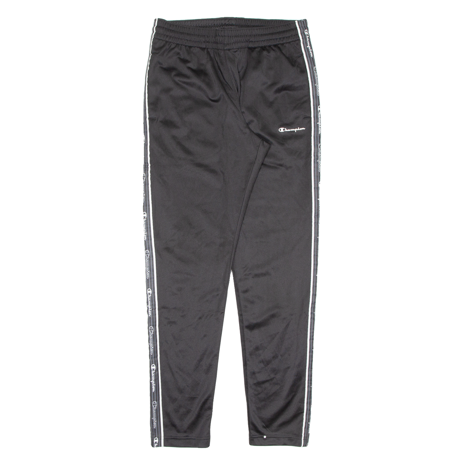 CHAMPION Mens Track Pants Black Straight S W28 L30 Refurbished - N/A refurbished available on Cerqular