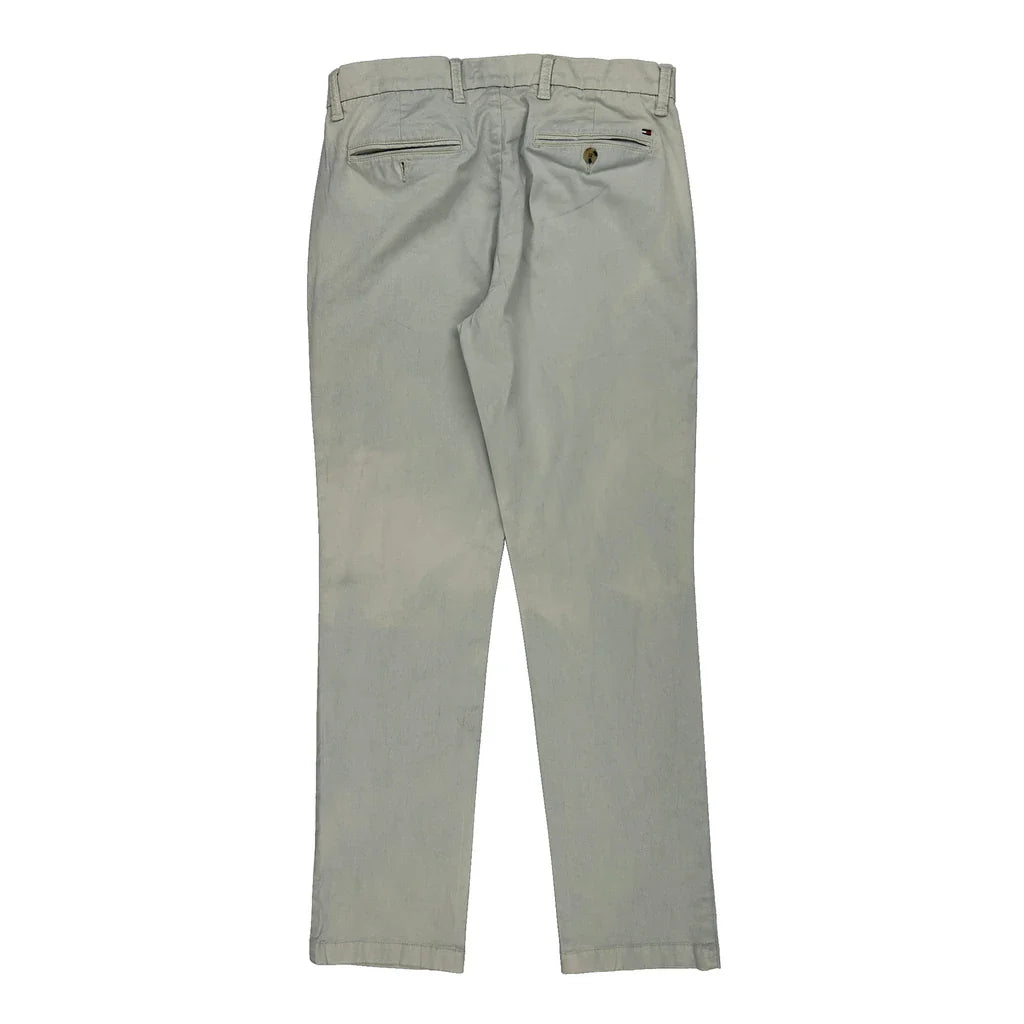 Tommy Hilfiger Chinos - 30W 31L Beige Cotton Refurbished - Thrifted (note: this is a term often used to describe second- refurbished available on Cerqular