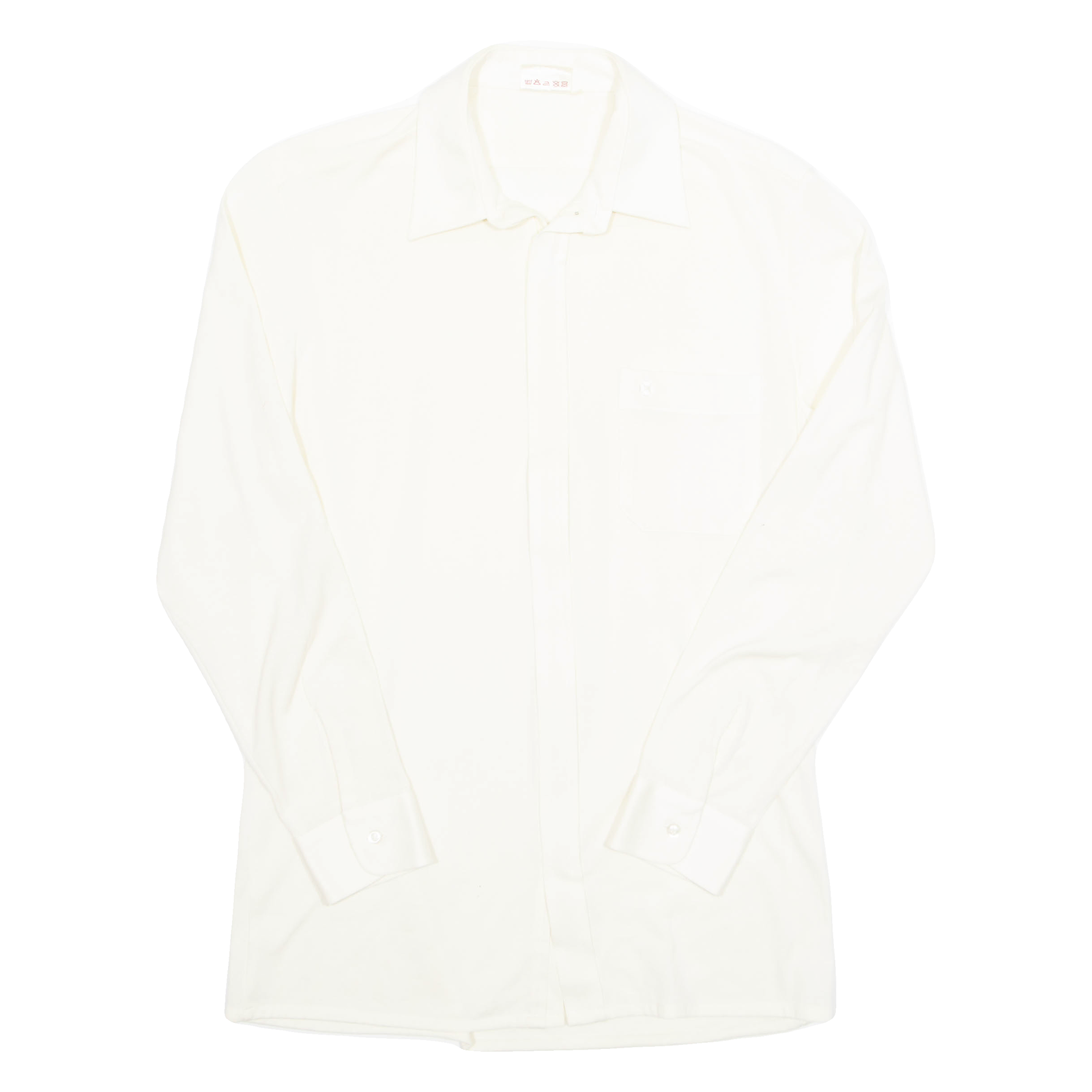 TREND Mens Plain Shirt Cream Long Sleeve M Refurbished - N/A refurbished available on Cerqular