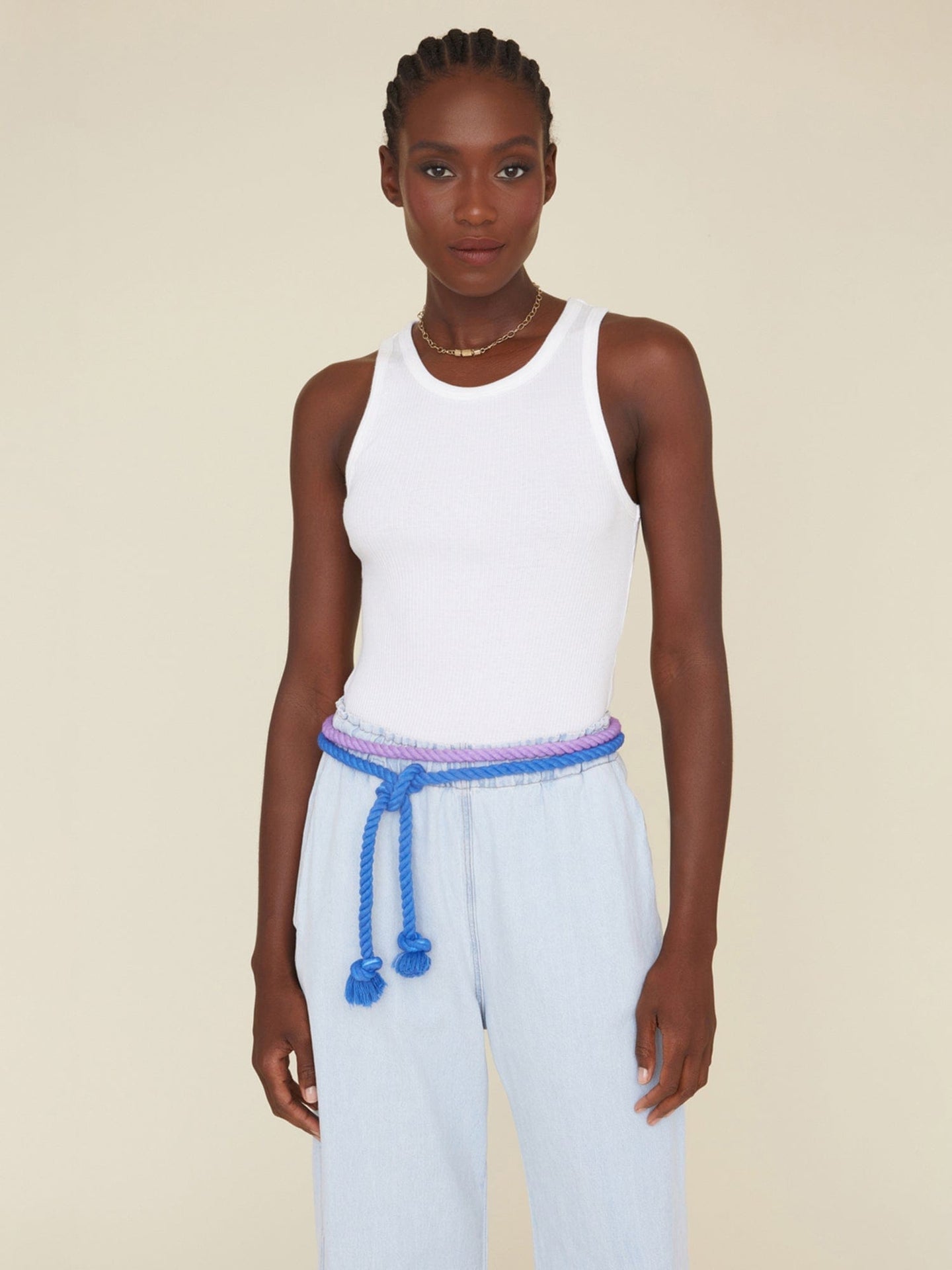 Tank Arynn Tank Top White | Color: WHITE | Size: S Refurbished - Rue Madame is a known brand, and the standardized name is " refurbished available on Cerqular