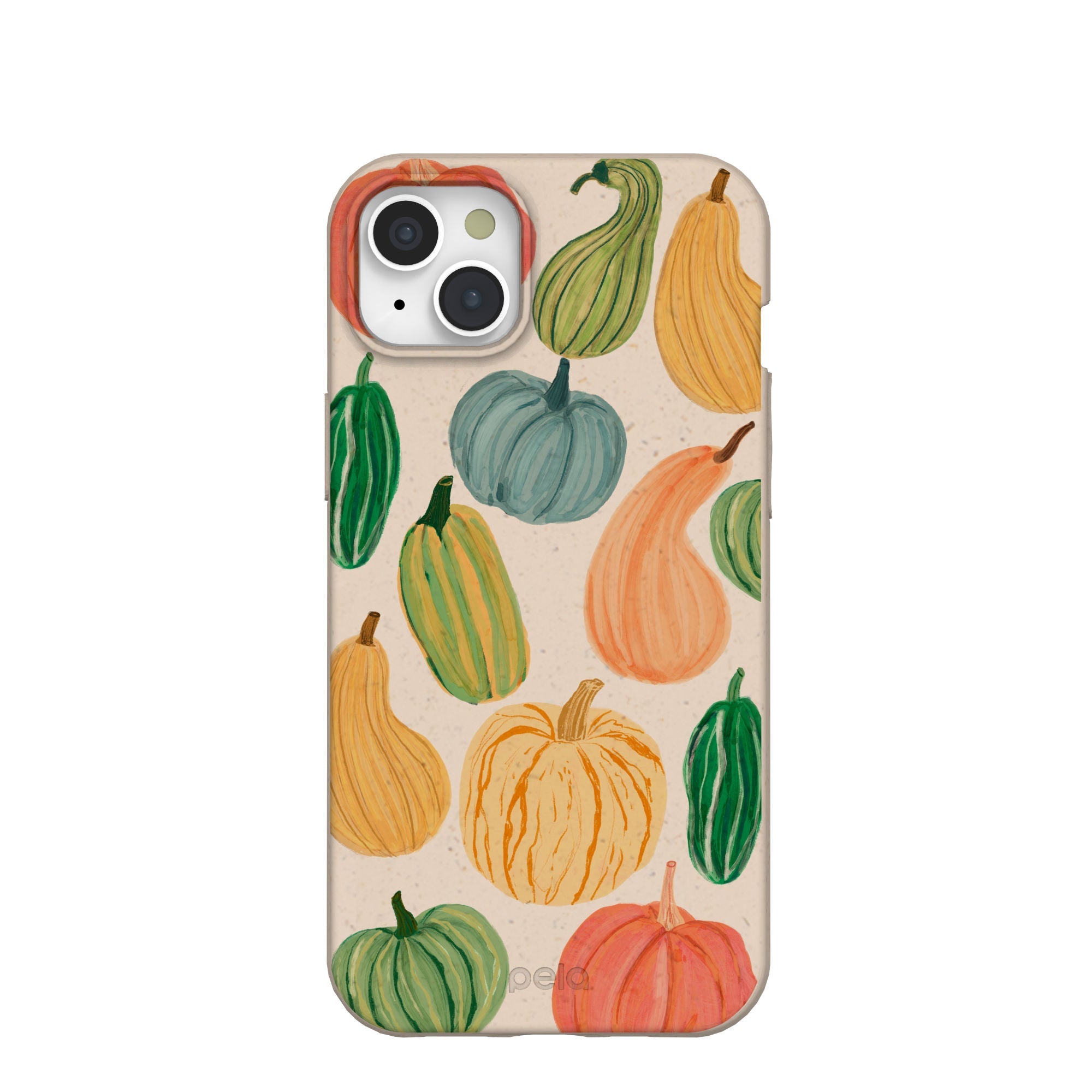 Seashell Autumn Garden iPhone 15 Plus Case Refurbished - Pela Case refurbished available on Cerqular