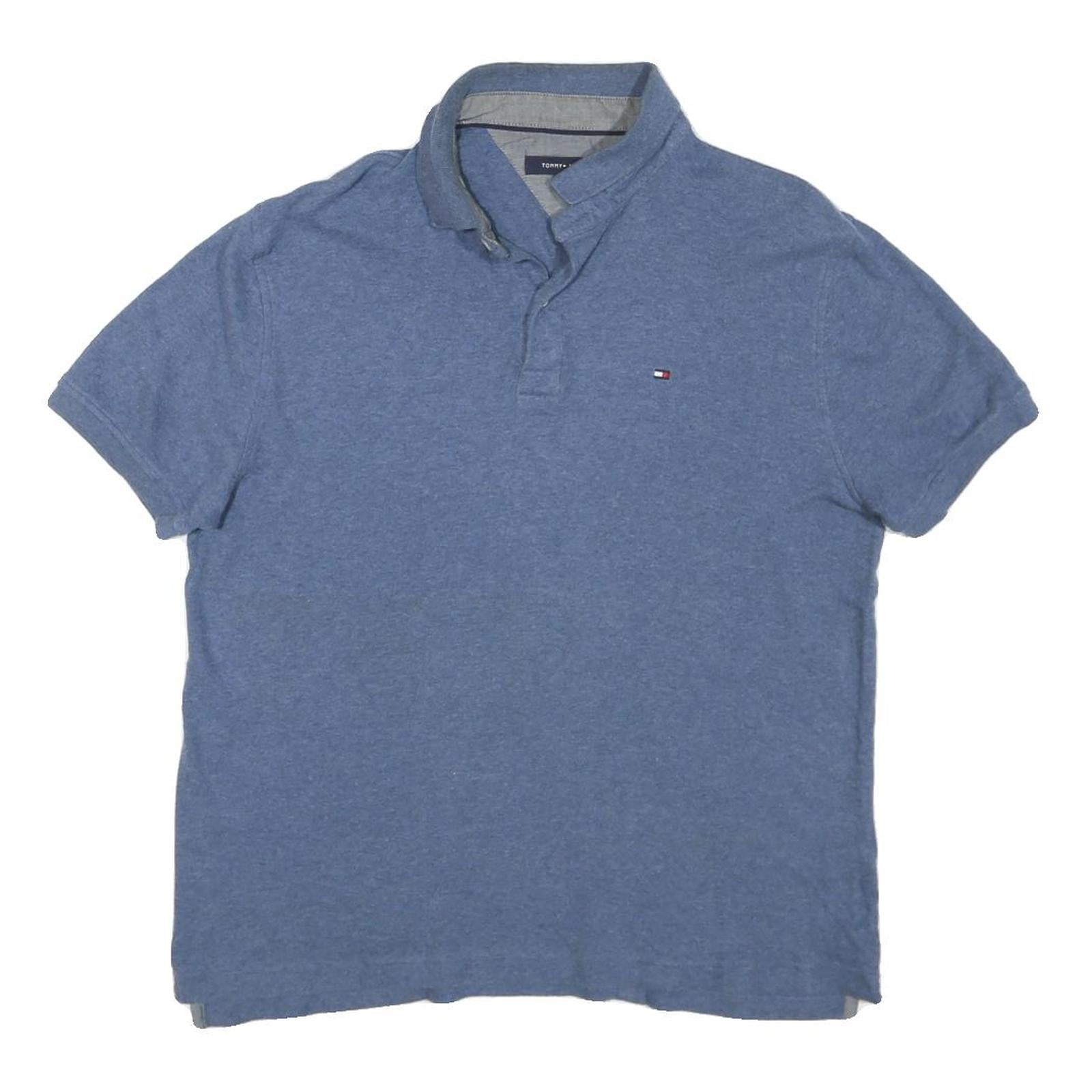 Buy TOMMY HILFIGER Mens Blue Short Sleeve Plain Polo Shirt M Cotton Blend Refurbished - $33.79 TOMMY HILFIGER Mens Blue Short Sleeve Plain Polo Shirt M Cotton Blend Refurbished - N/A refurbished available on Cerqular