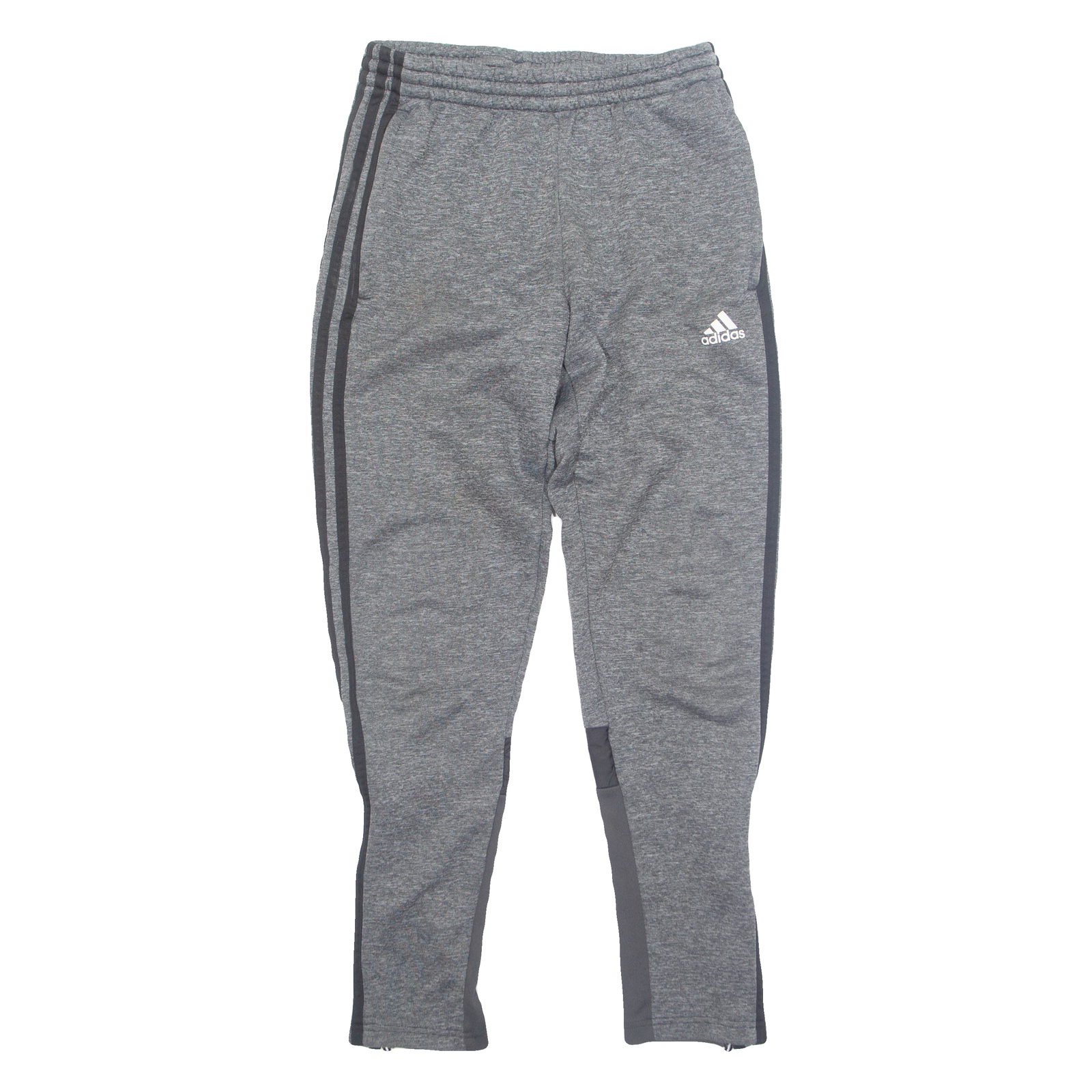 ADIDAS Mens Track Pants Grey Tapered S W26 L29 Refurbished - N/A refurbished available on Cerqular