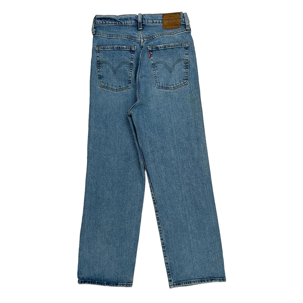 Levis Jeans - 26W UK 6 Blue Denim Refurbished - Thrifted (note: this is a term often used to describe second- refurbished available on Cerqular