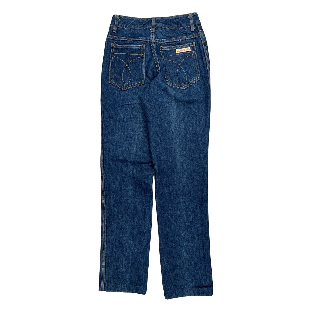 Calvin Klein Jeans - 25W UK 6 Blue Denim Refurbished - Thrifted (note: this is a term often used to describe second- refurbished available on Cerqular