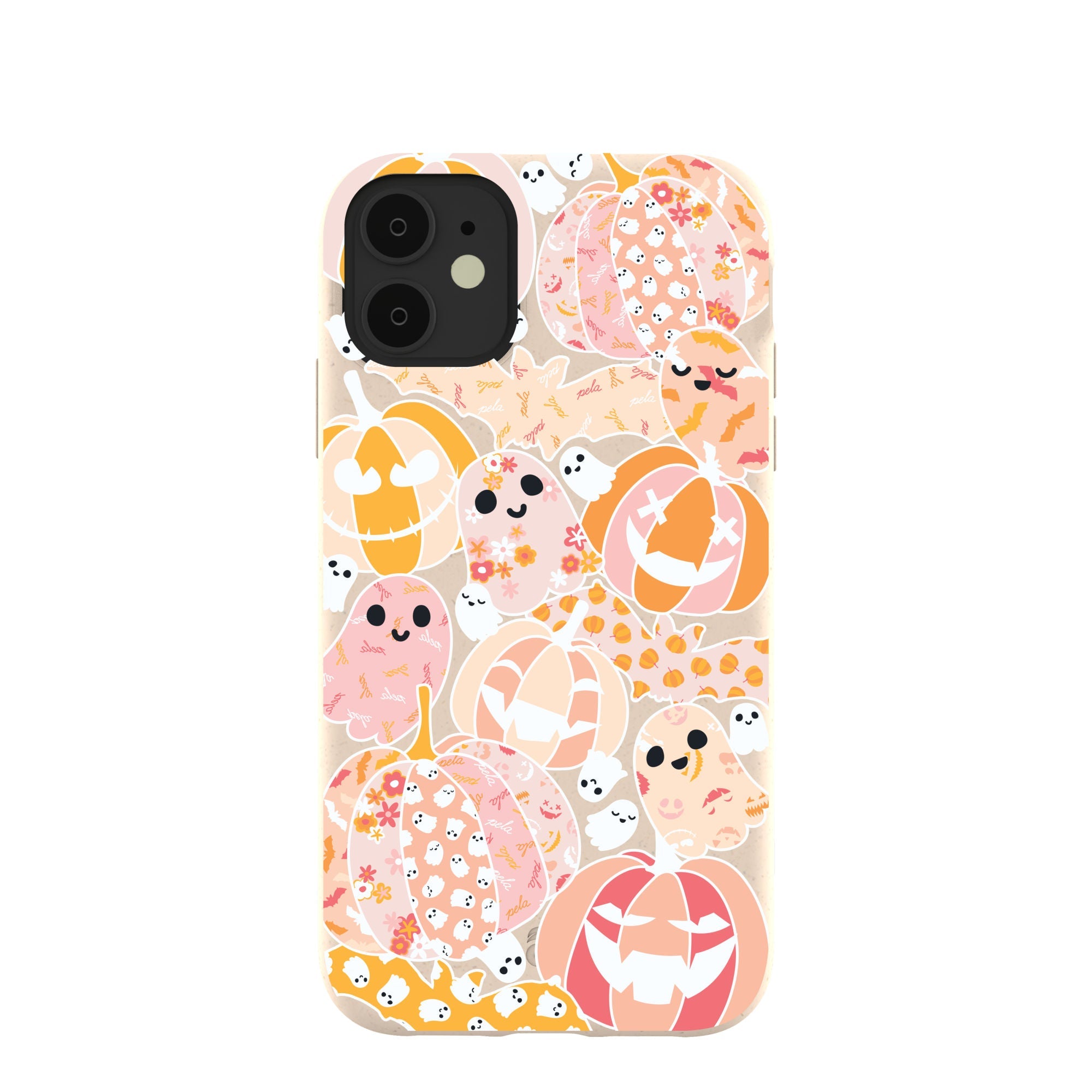 Seashell Pumpkin Patch iPhone 11 Case Refurbished - Pela Case refurbished available on Cerqular