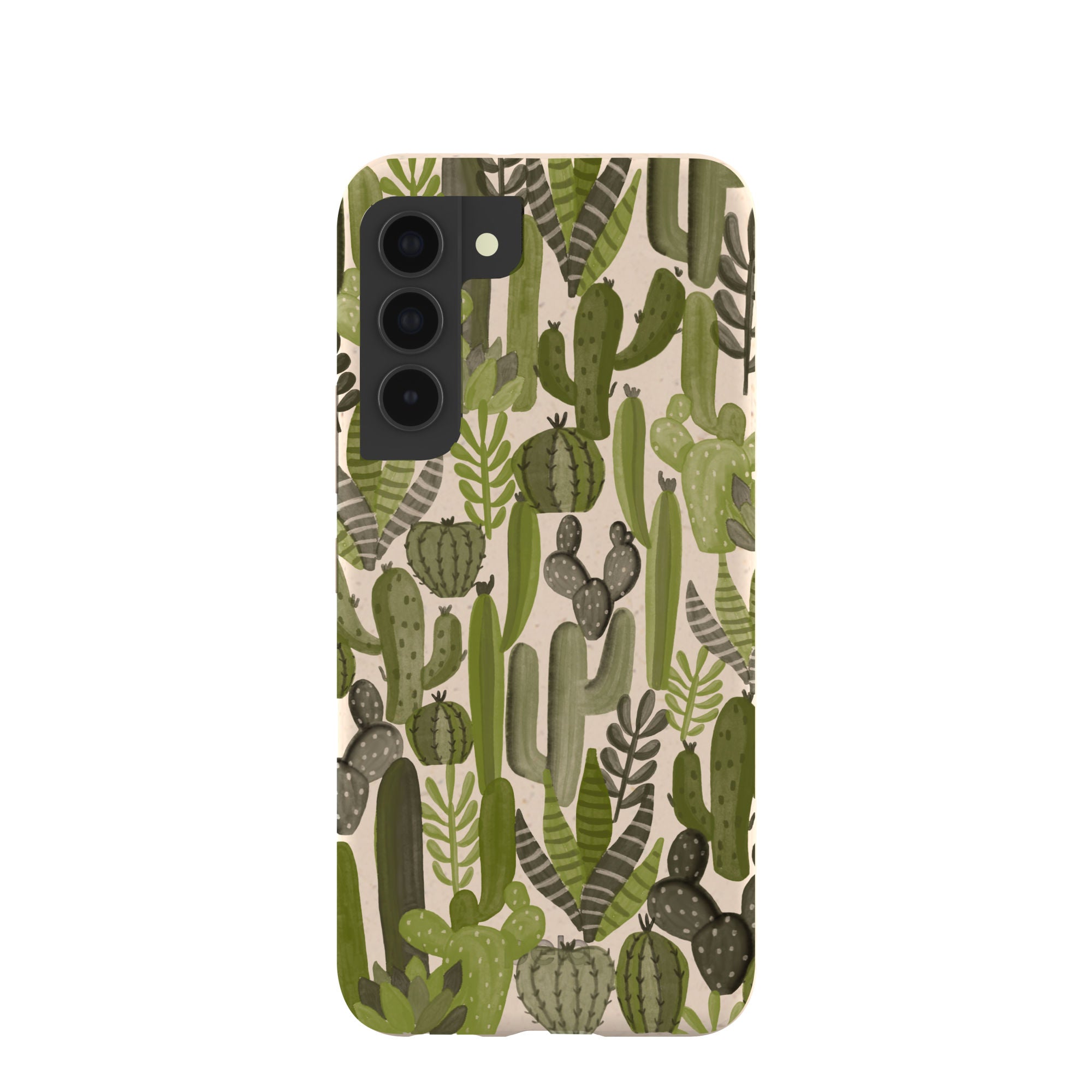 Seashell Succulent Cacti Samsung Galaxy S22 Case Refurbished - Pela Case refurbished available on Cerqular
