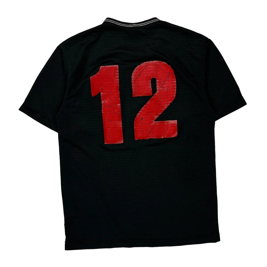 Pq Premier San Diego Nike Football Football Shirt - Medium Red Polyester Refurbished - Thrifted (note: this is a term often used to describe second- refurbished available on Cerqular
