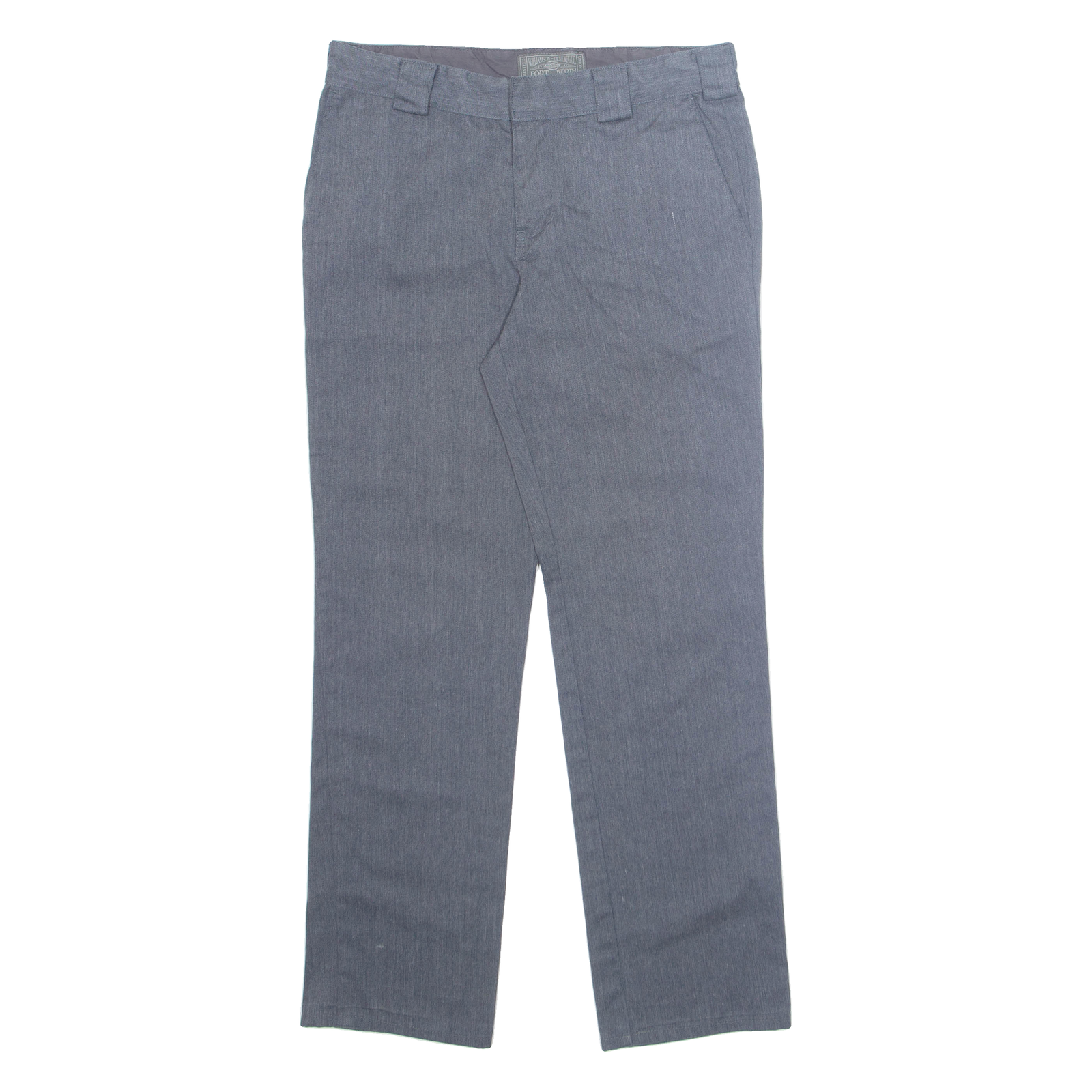 DICKIES Chino Womens Trousers Grey Regular Straight W28 L27 Refurbished - N/A refurbished available on Cerqular