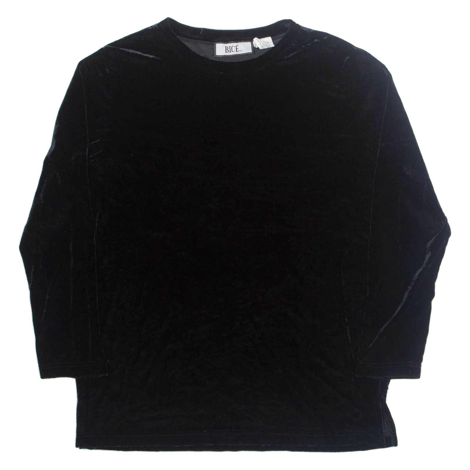 Buy BICE Womens Blouse Black Long Sleeve 90s M Refurbished - $16.89 BICE Womens Blouse Black Long Sleeve 90s M Refurbished - N/A refurbished available on Cerqular