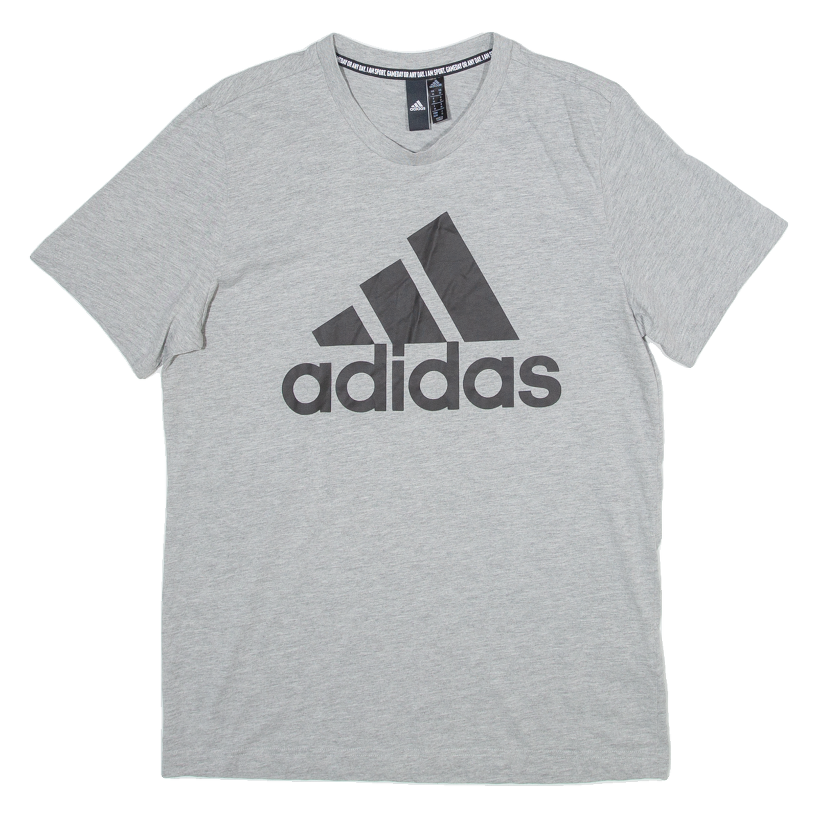 ADIDAS Mens T-Shirt Grey M Refurbished - N/A refurbished available on Cerqular