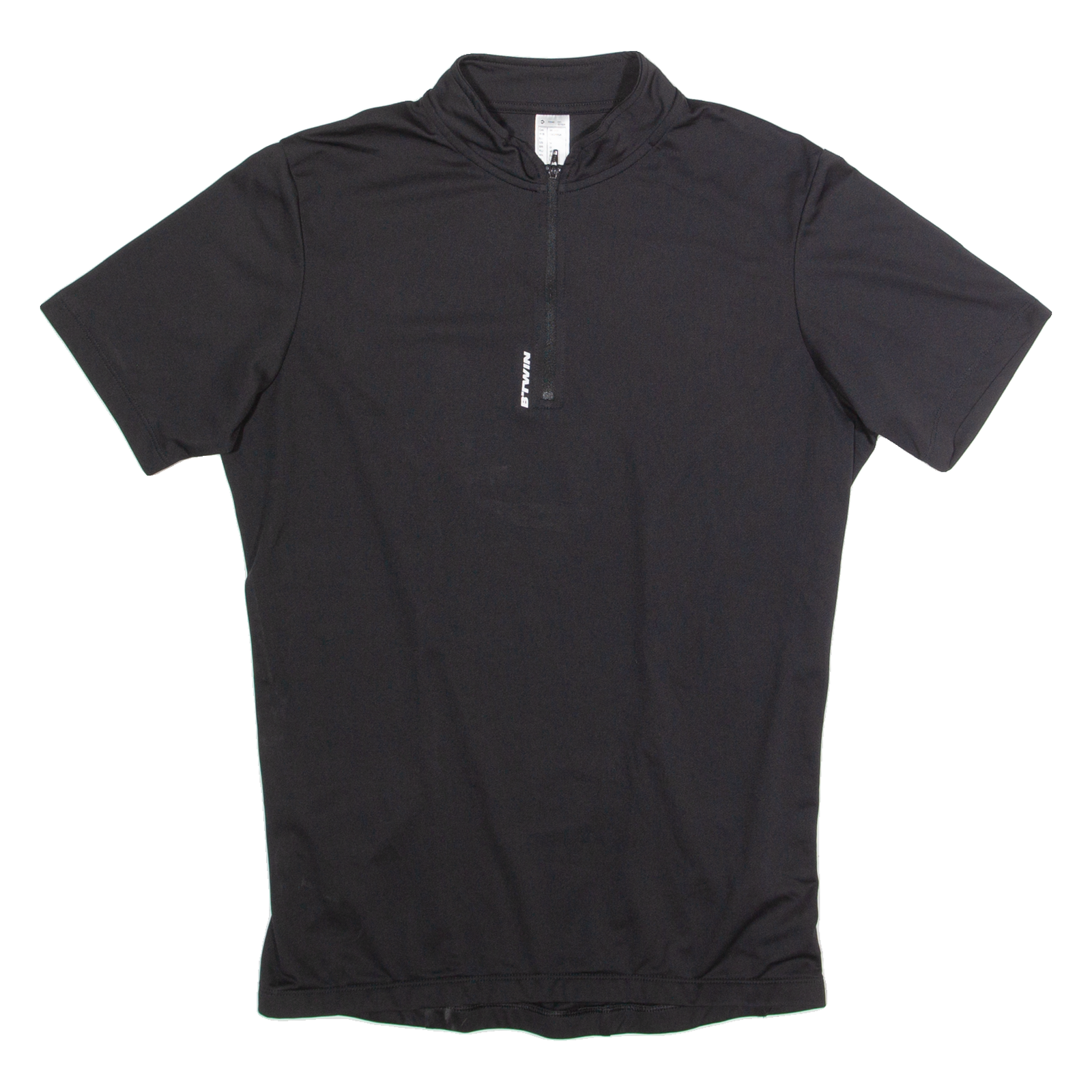 DECATHLON Cycling Mens Jersey Black 1/4 Zip L Refurbished - N/A refurbished available on Cerqular