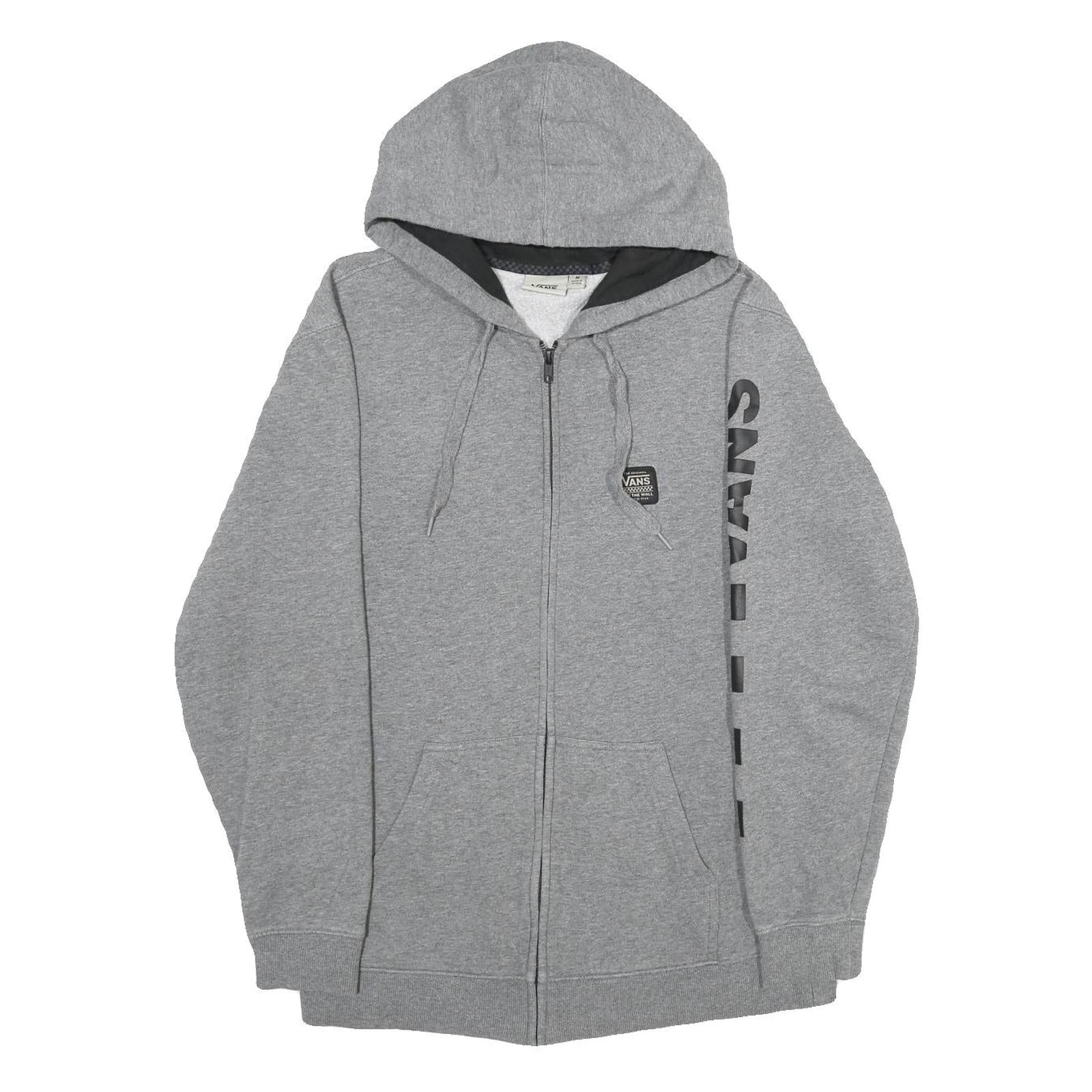 Buy VANS Mens Grey Zip Up Hoodie M Cotton Blend Casual Streetwear Sweatshirt Refurbished - $45.49 VANS Mens Grey Zip Up Hoodie M Cotton Blend Casual Streetwear Sweatshirt Refurbished - N/A refurbished available on Cerqular