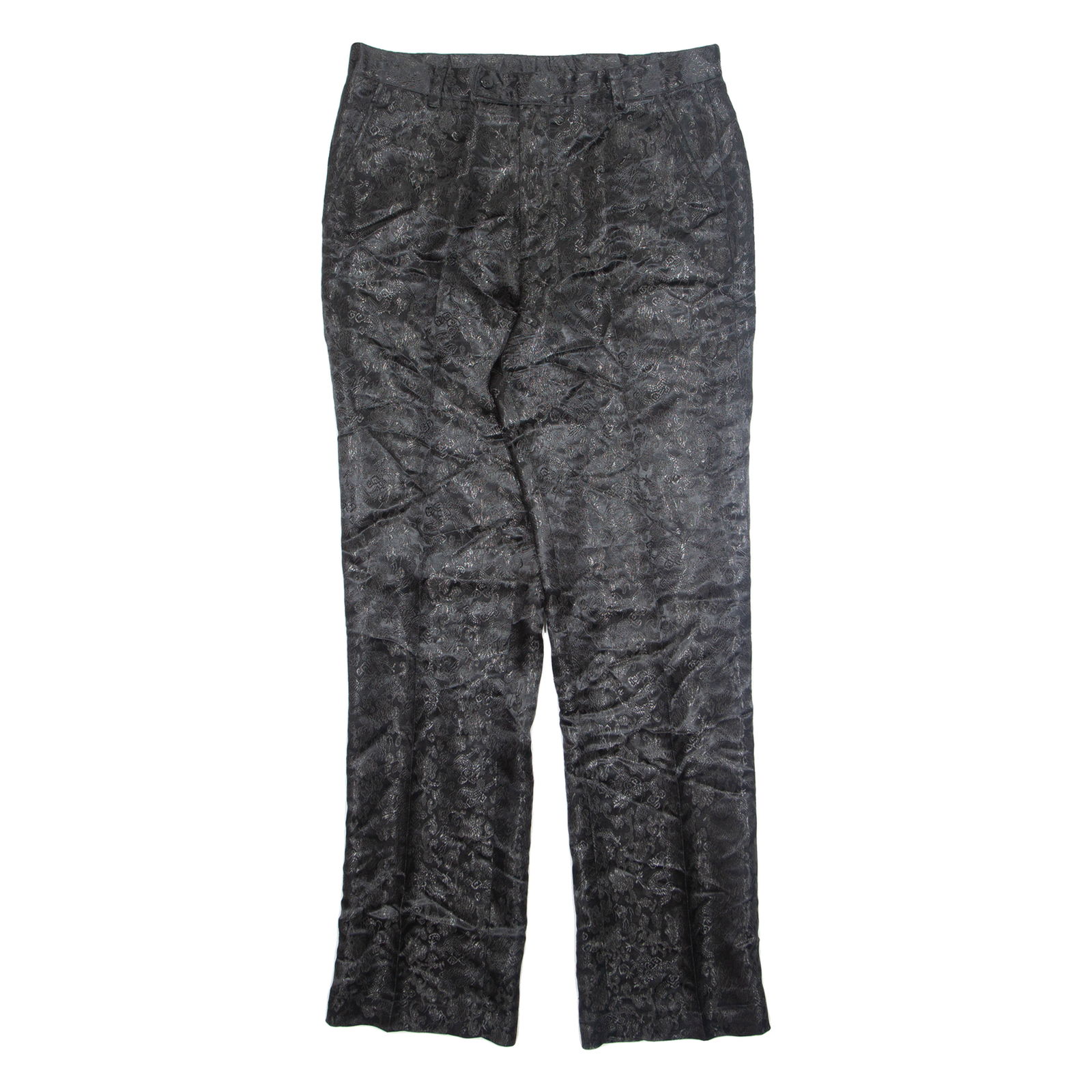 Chino Mens Trousers Black Regular Straight W32 L33 Refurbished - N/A refurbished available on Cerqular