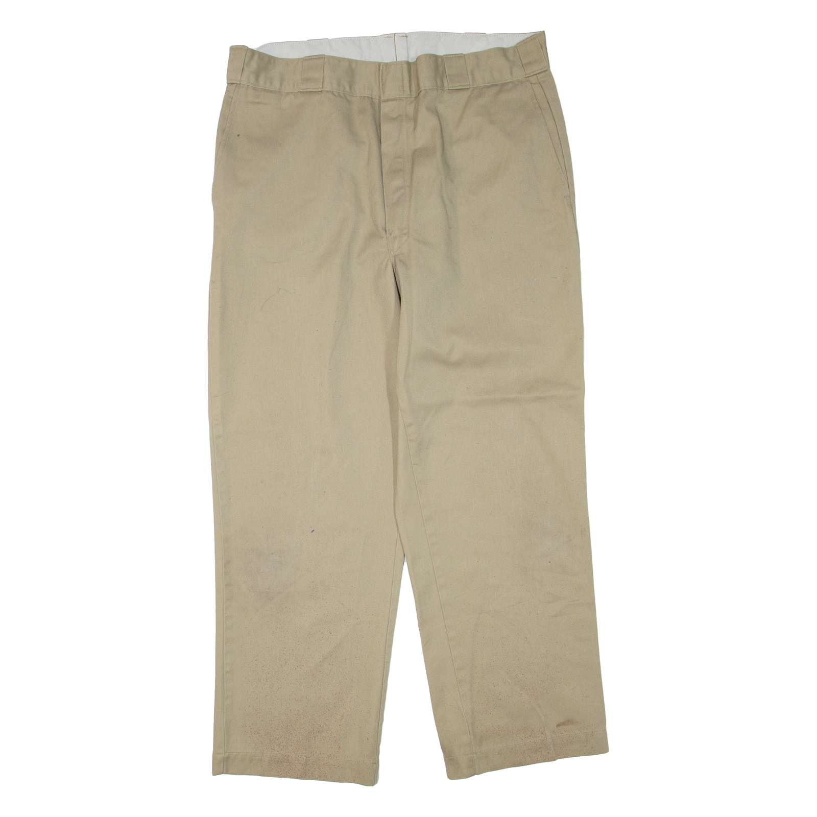 DICKIES Mens Trousers Beige Regular Tapered W36 L28 Refurbished - N/A refurbished available on Cerqular