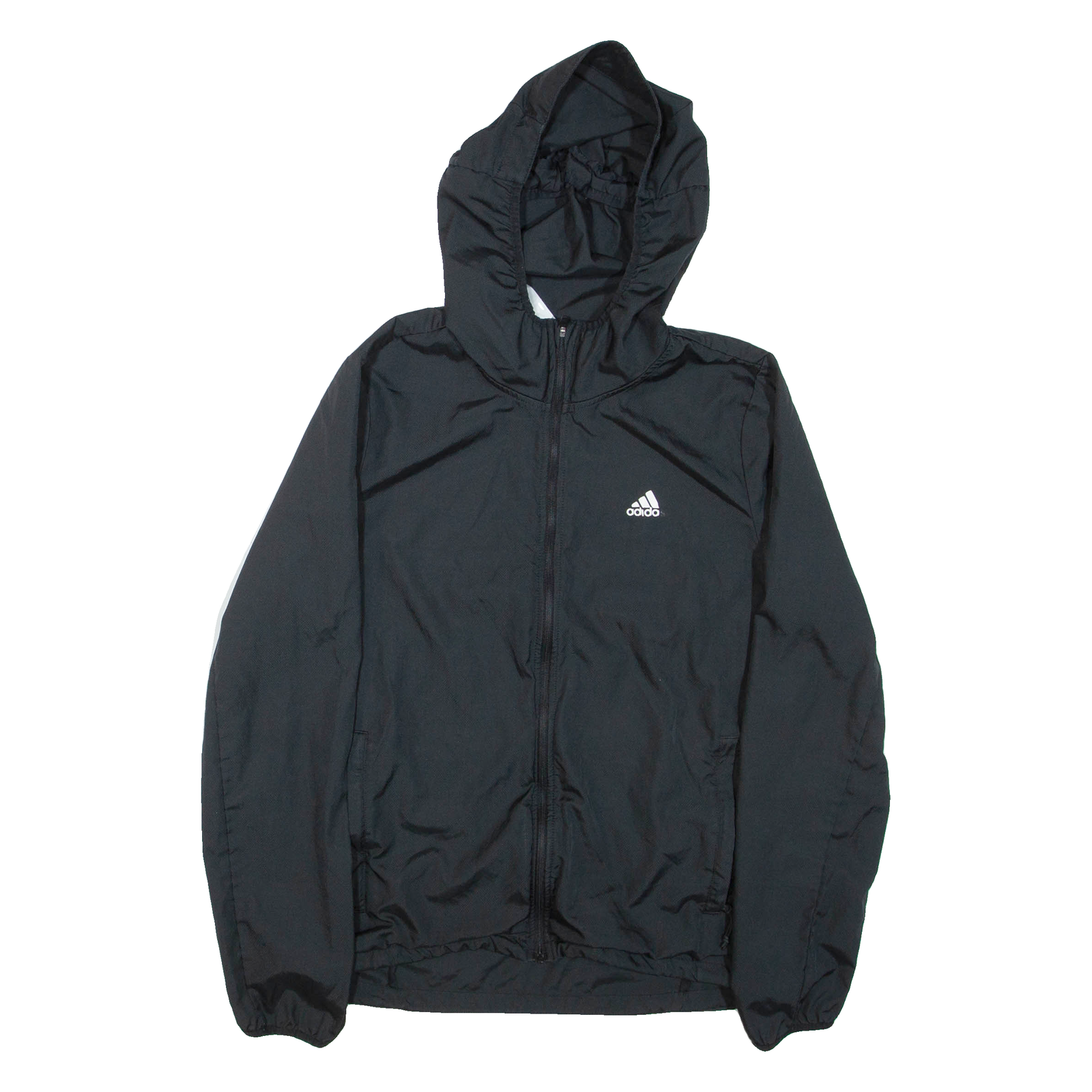ADIDAS Womens Track Jacket Black Hooded S Refurbished - N/A refurbished available on Cerqular